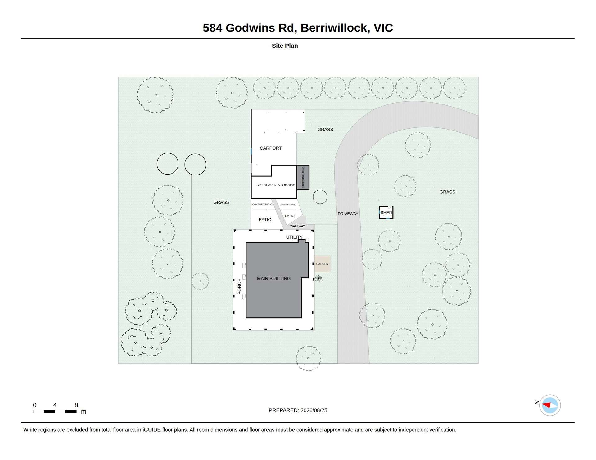 Lot 1/584 Godwins Road, Berriwillock For Sale by Farmbuy.com - floorplan 2
