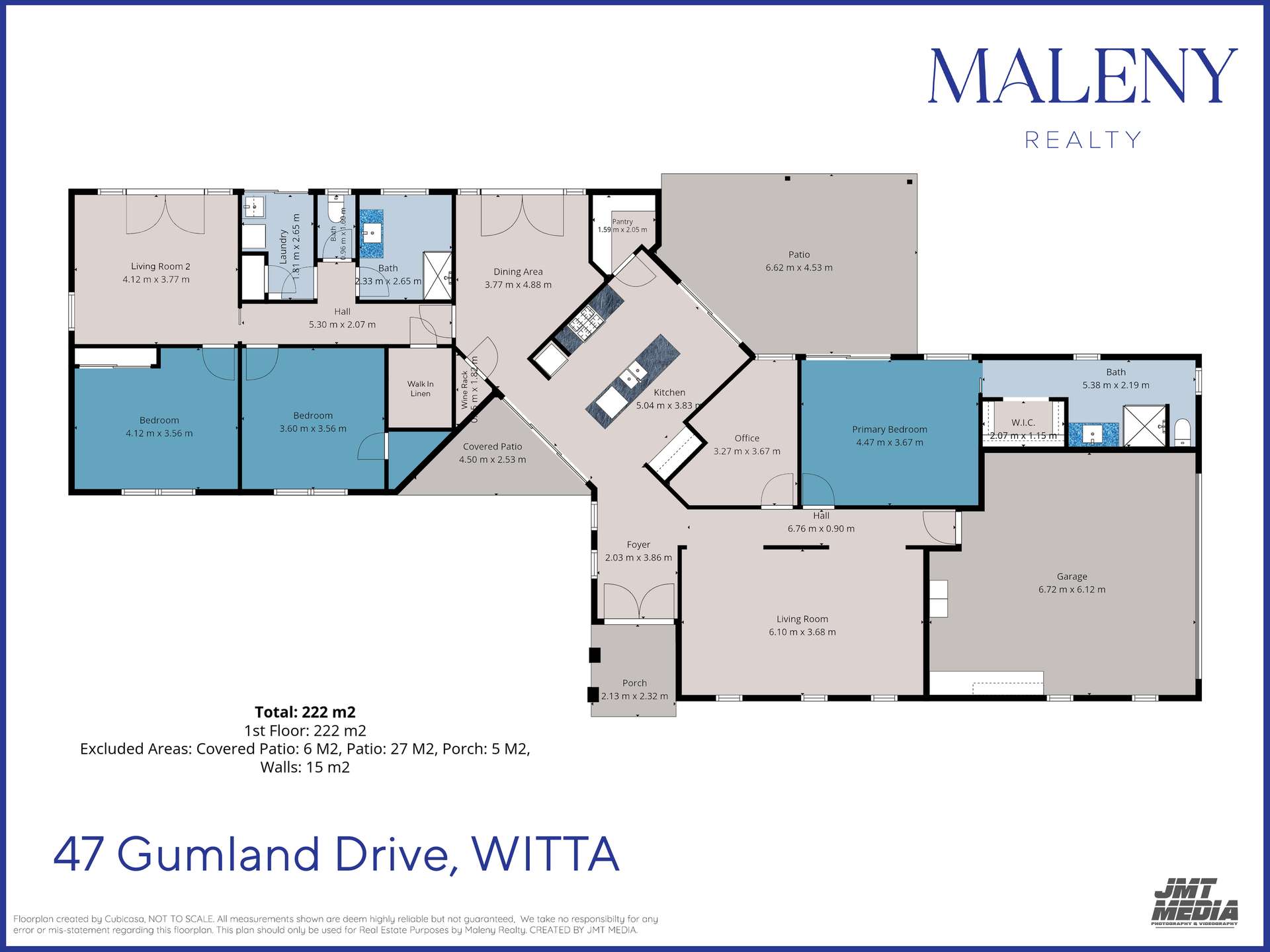 47 Gumland Drive, Witta For Sale by Farmbuy.com - floorplan 1