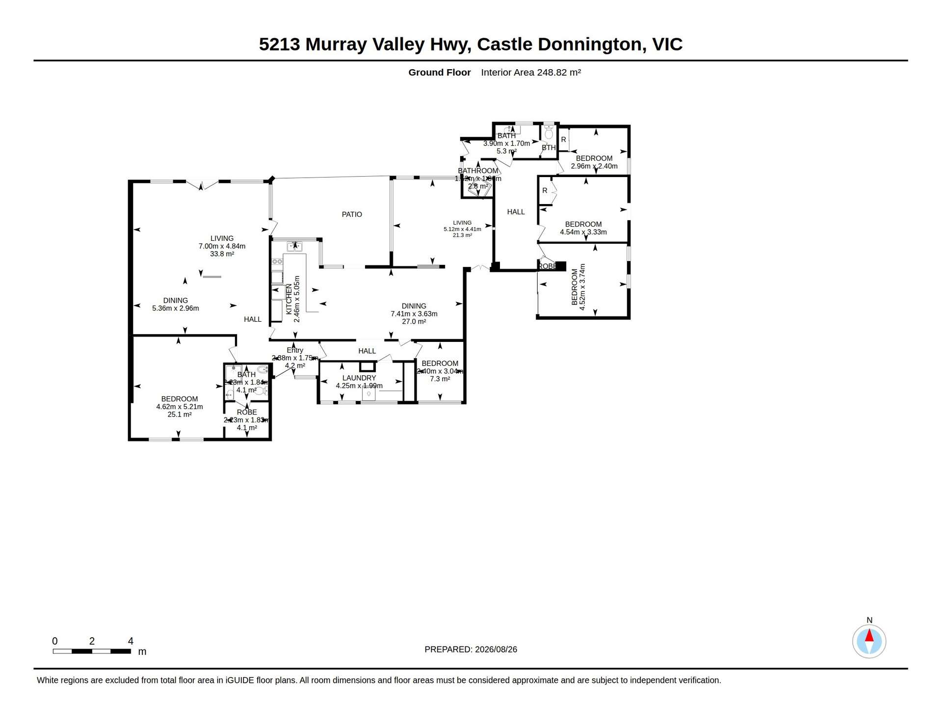 5213 Murray Valley Highway, Castle Donnington For Sale by Farmbuy.com - floorplan 2