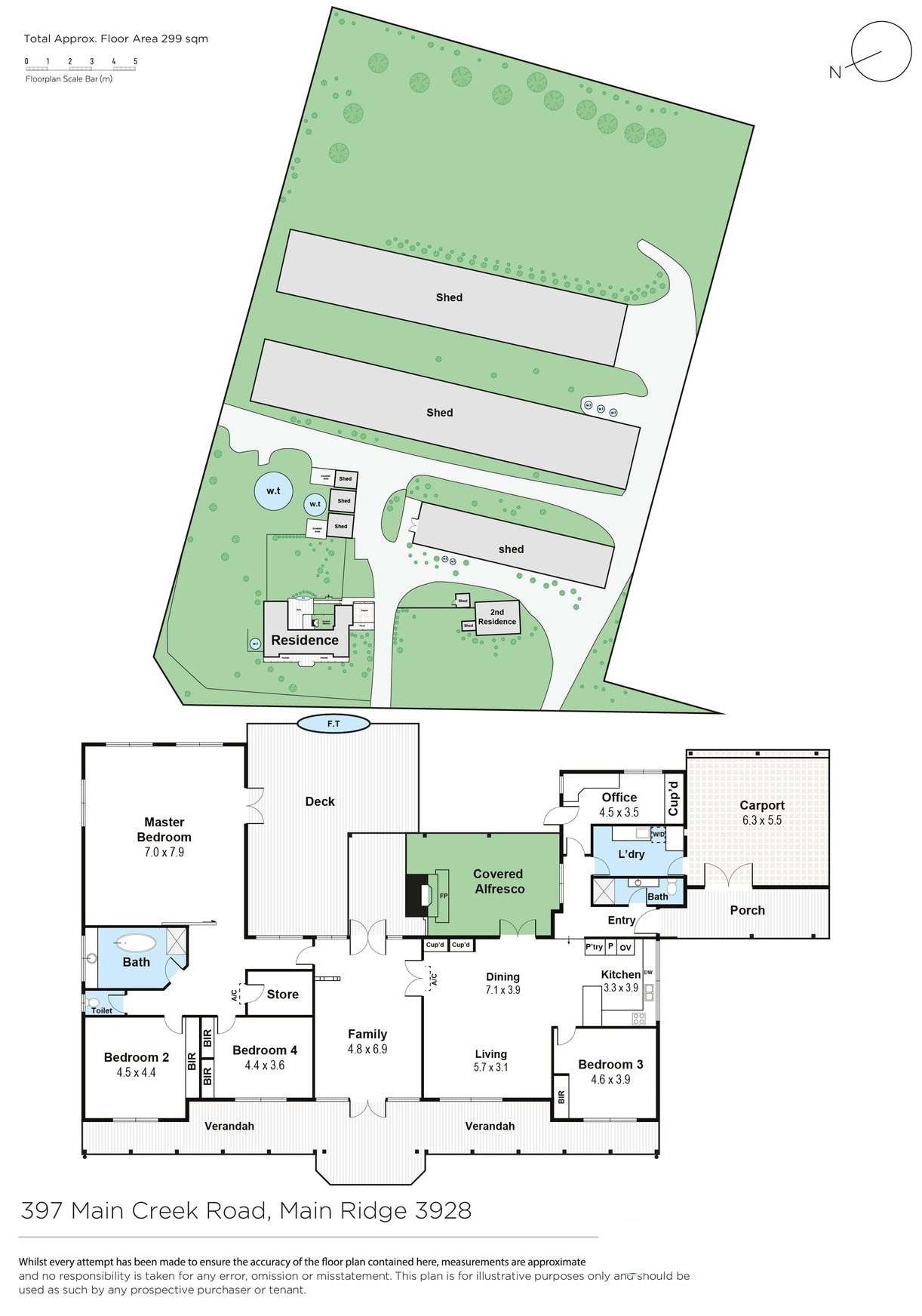 397-403 Main Creek Road, Main Ridge For Sale by Farmbuy.com - floorplan 1