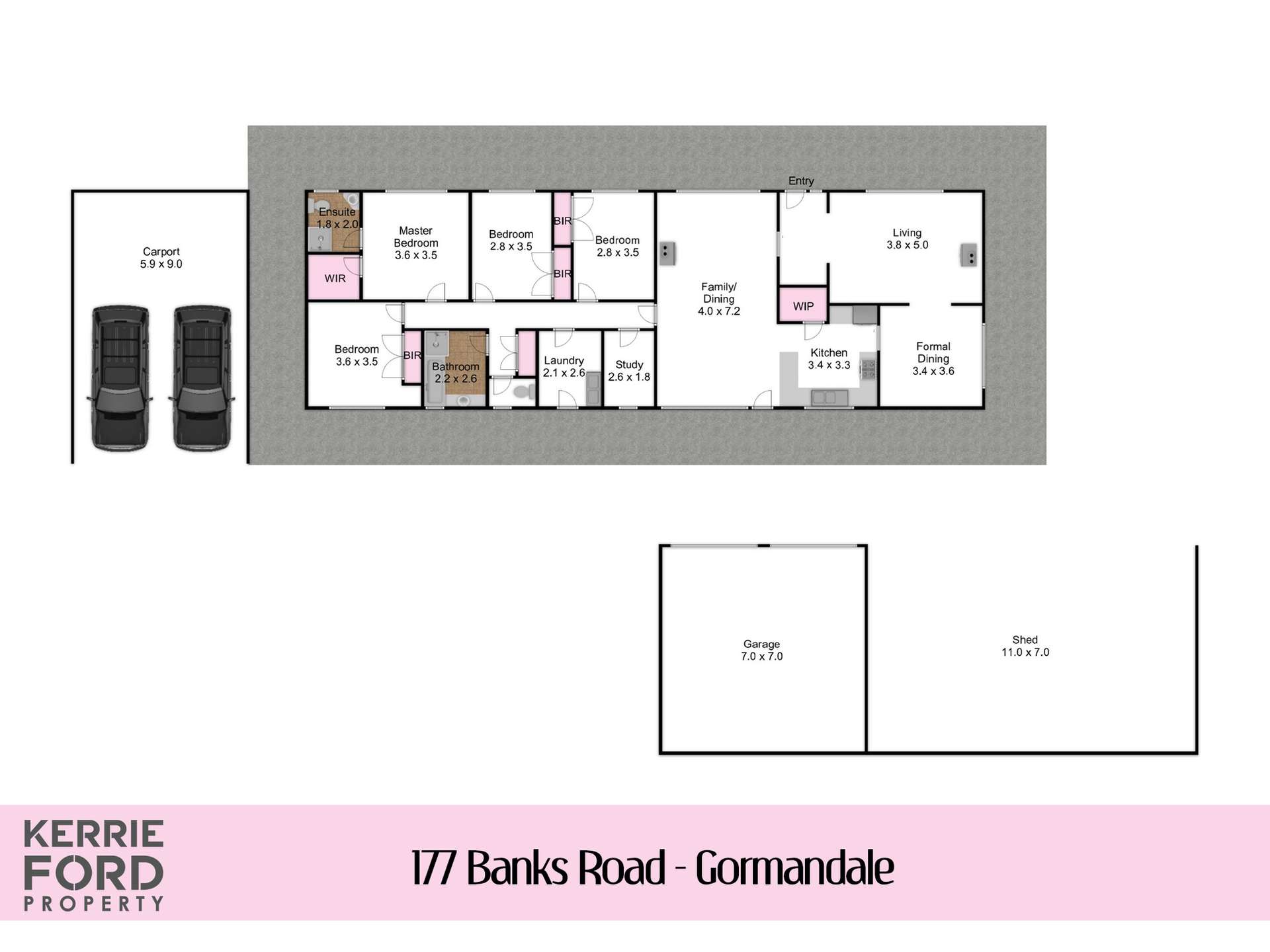 177 Banks Road, Gormandale For Sale by Farmbuy.com - floorplan 1