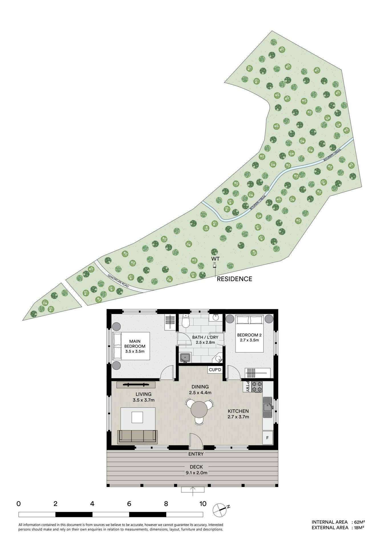 Lot 5 Genowlan Road, Rylstone Auction by Farmbuy.com - floorplan 1