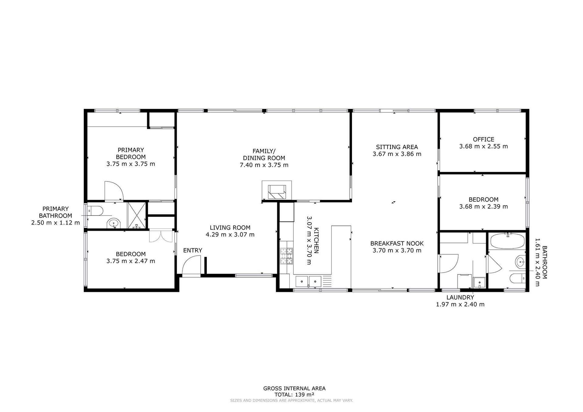 97 Yarrabee Road, Markwood For Sale by Farmbuy.com - floorplan 1
