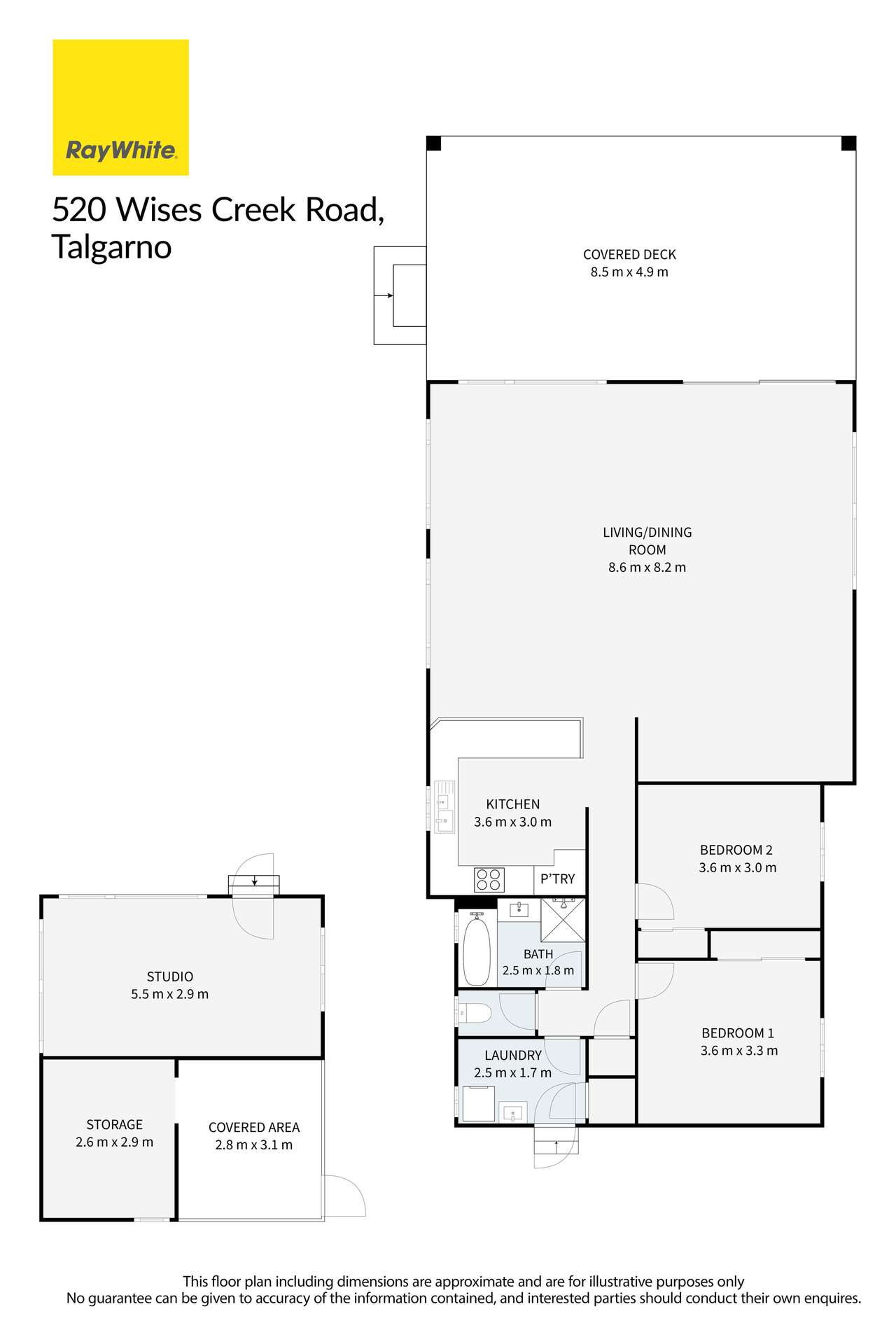 520 Wises Creek Road, Talgarno Auction by Farmbuy.com - floorplan 2