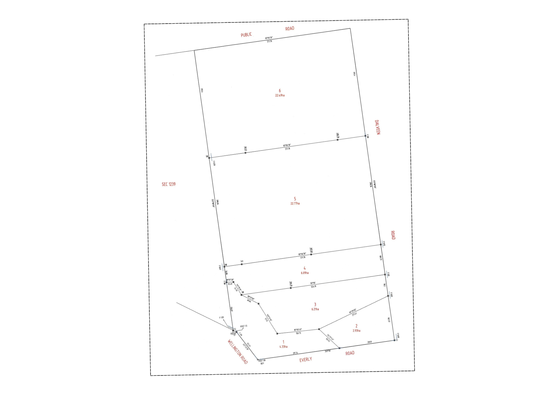 A1 - A3 Everley Road & Dalveen Road, Woodchester For Sale by Farmbuy.com - image 26
