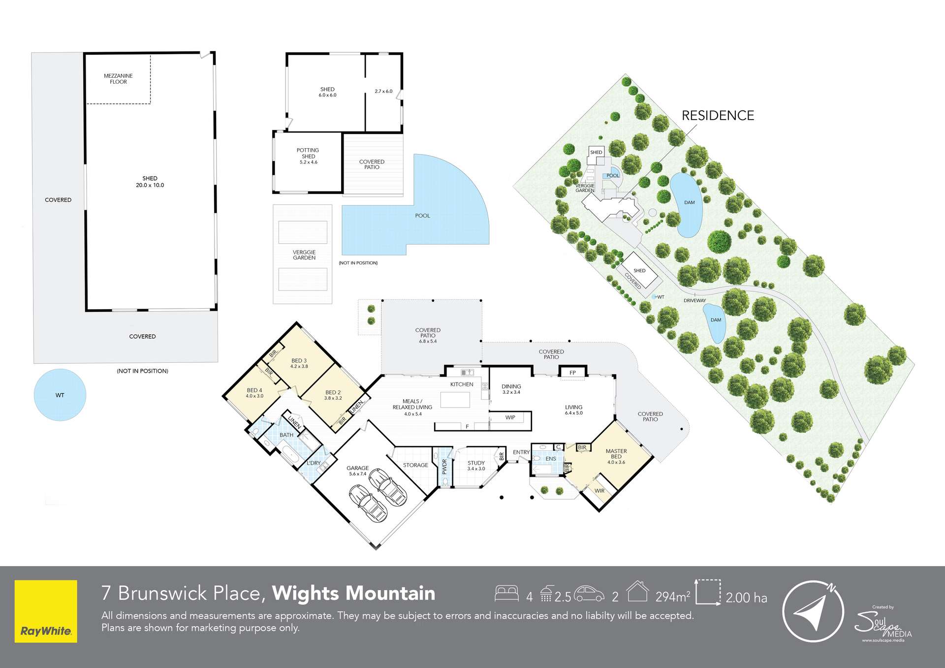 7 Brunswick Place, Wights Mountain For Sale by Farmbuy.com - floorplan 1