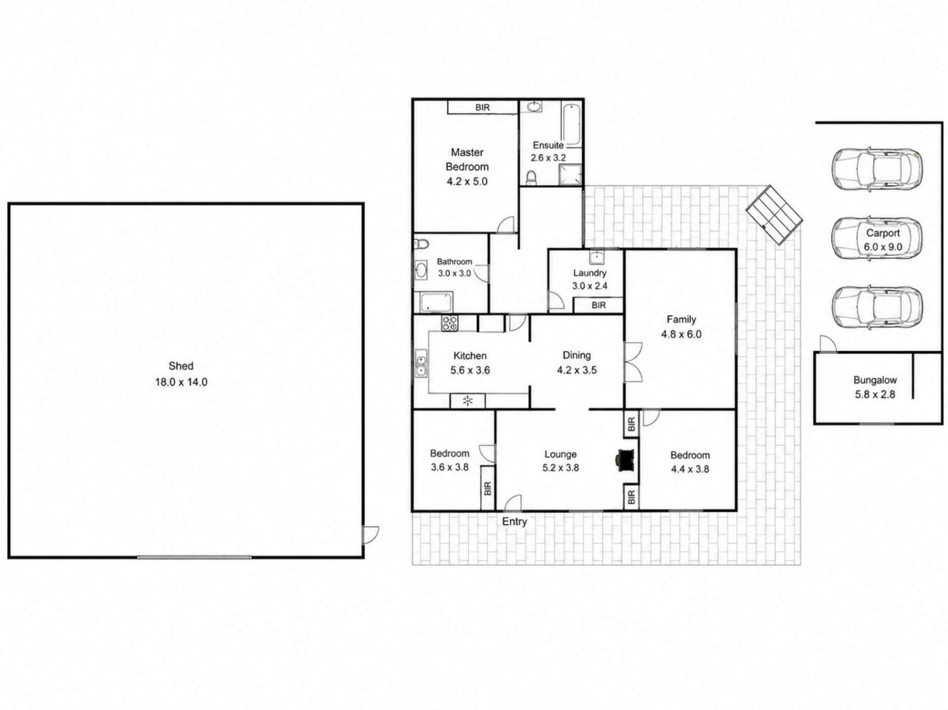 31 Woodcote Lane, Munro For Sale by Farmbuy.com - floorplan 1