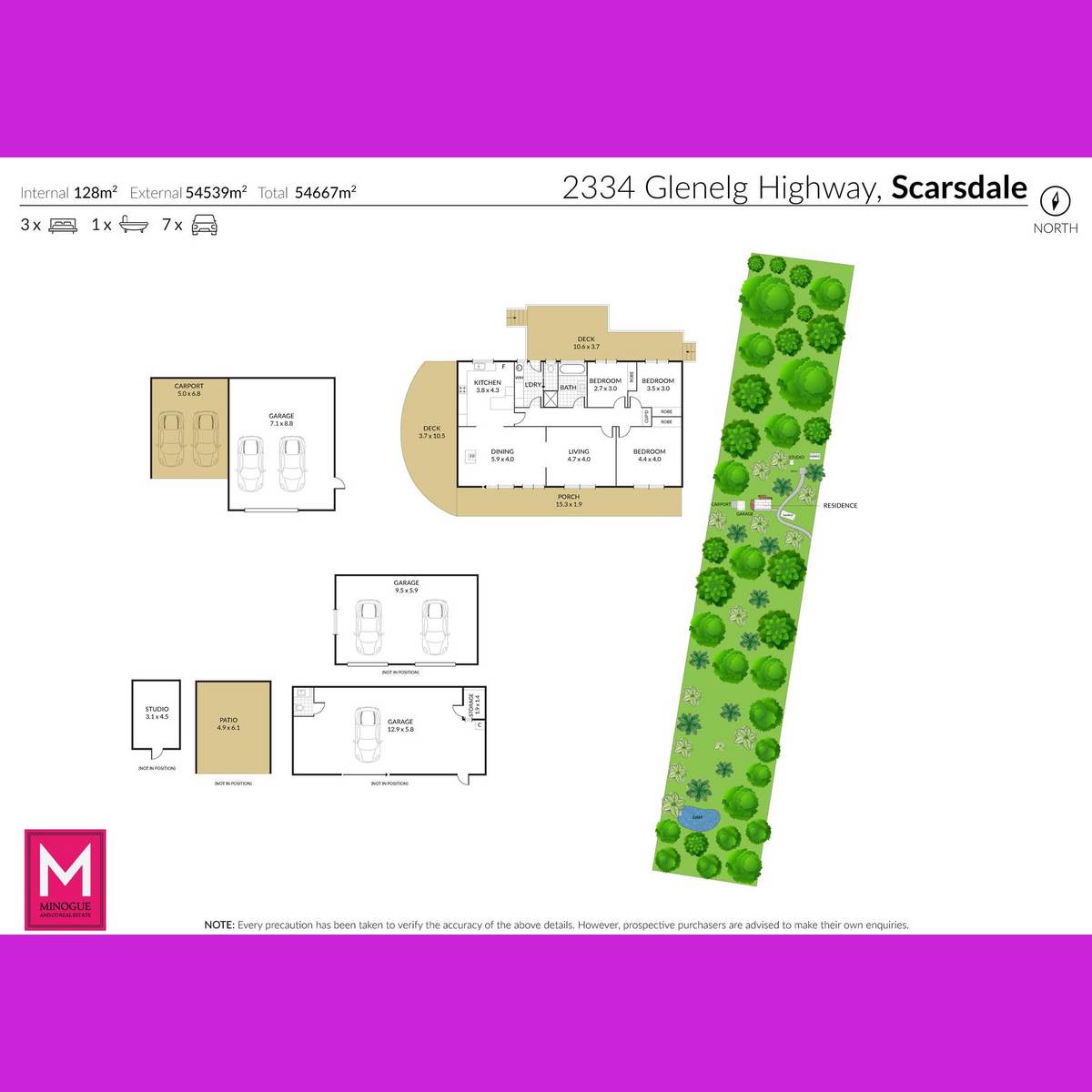 2334 Glenelg Highway, Scarsdale For Sale by Farmbuy.com - floorplan 1