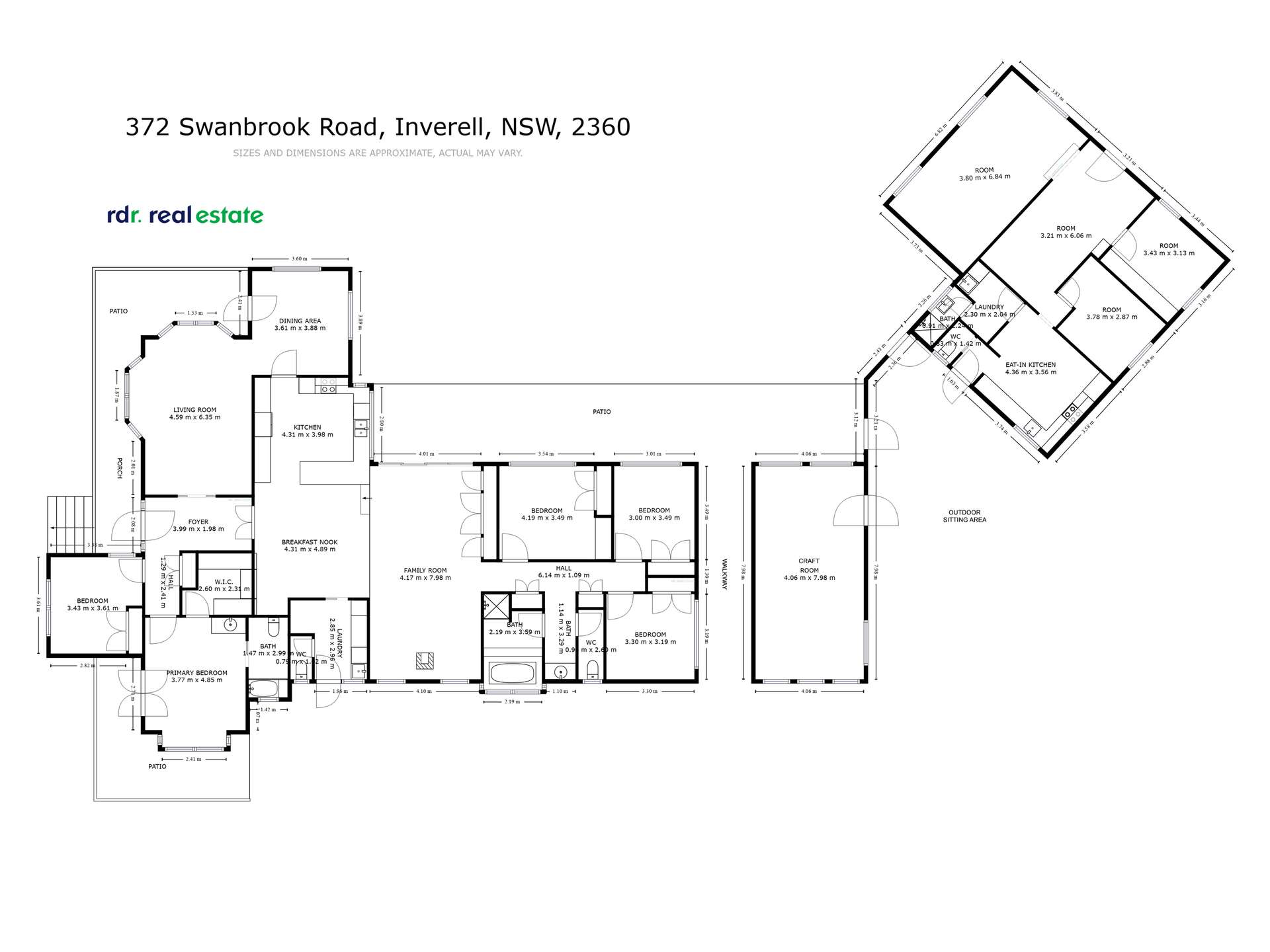 372 Swanbrook Road, Inverell For Sale by Farmbuy.com - floorplan 1