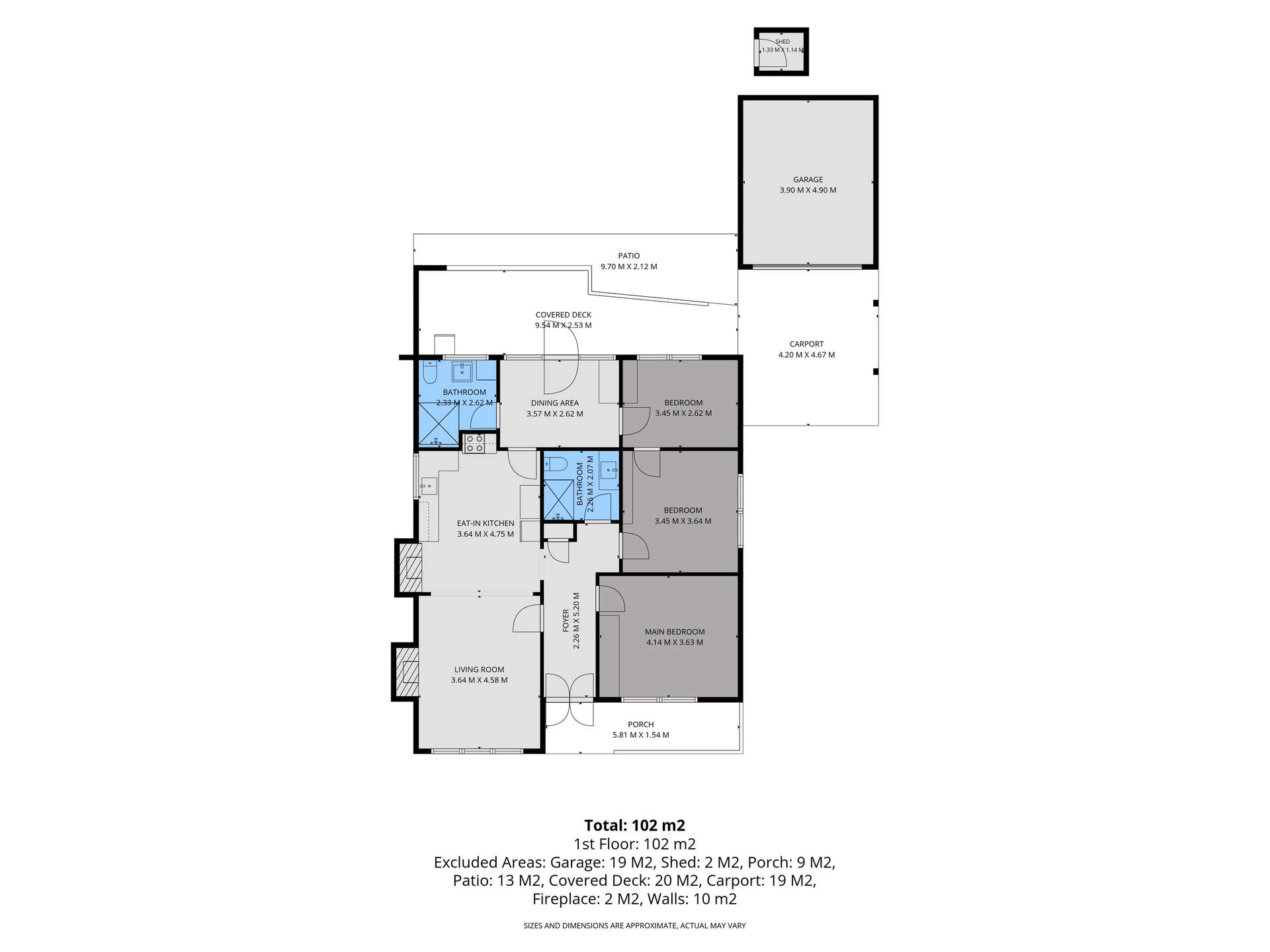 355 Lindsay Road, Staghorn Flat For Sale by Farmbuy.com - floorplan 1