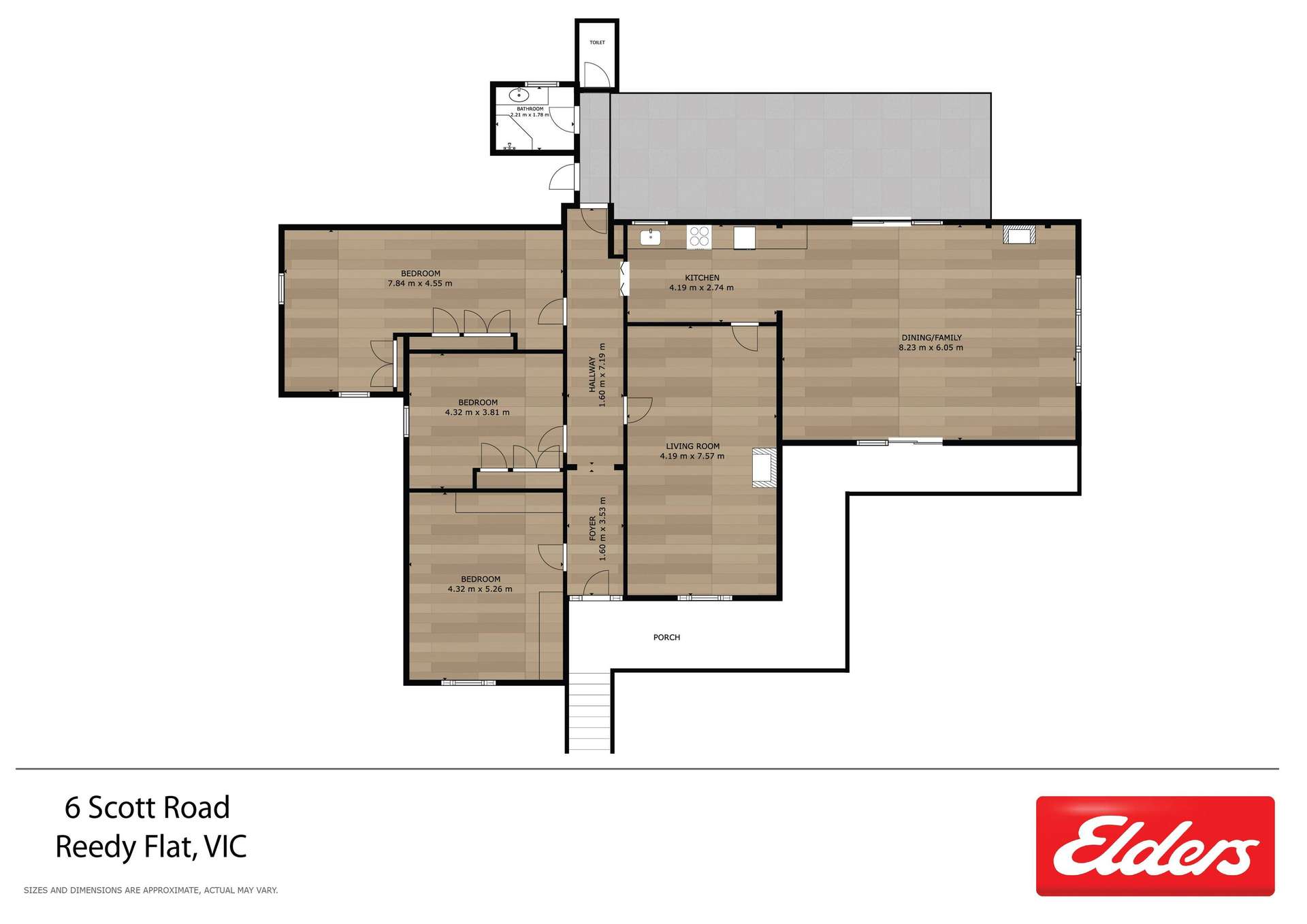 6 Scott Road, Ensay For Sale by Farmbuy.com - floorplan 1