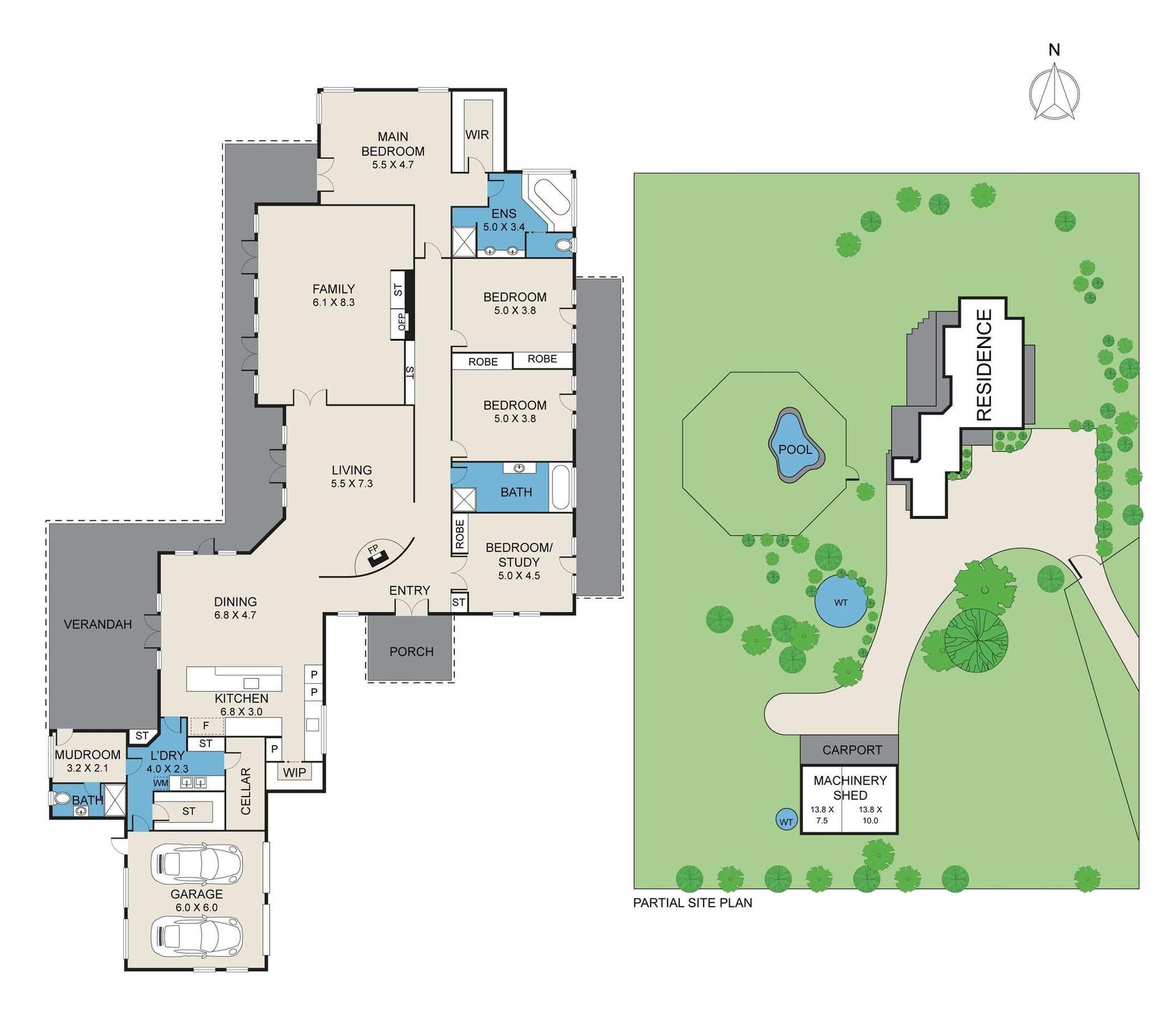 141 Camp Road, Lovedale For Sale by Farmbuy.com - floorplan 1