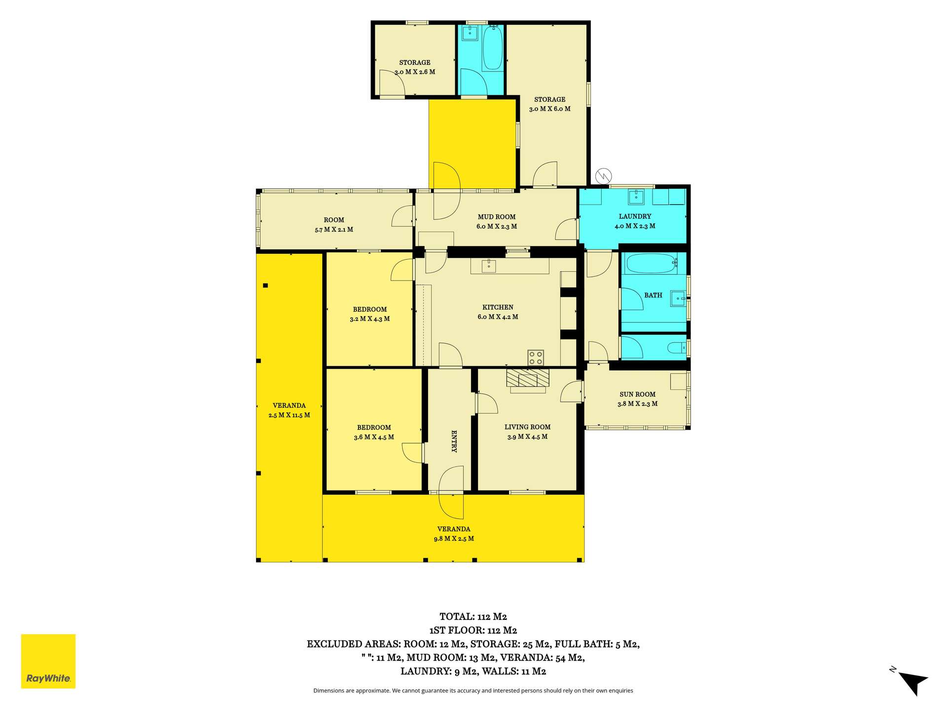 'Lucerne Park' Booborowie Road, Booborowie Auction by Farmbuy.com - floorplan 1