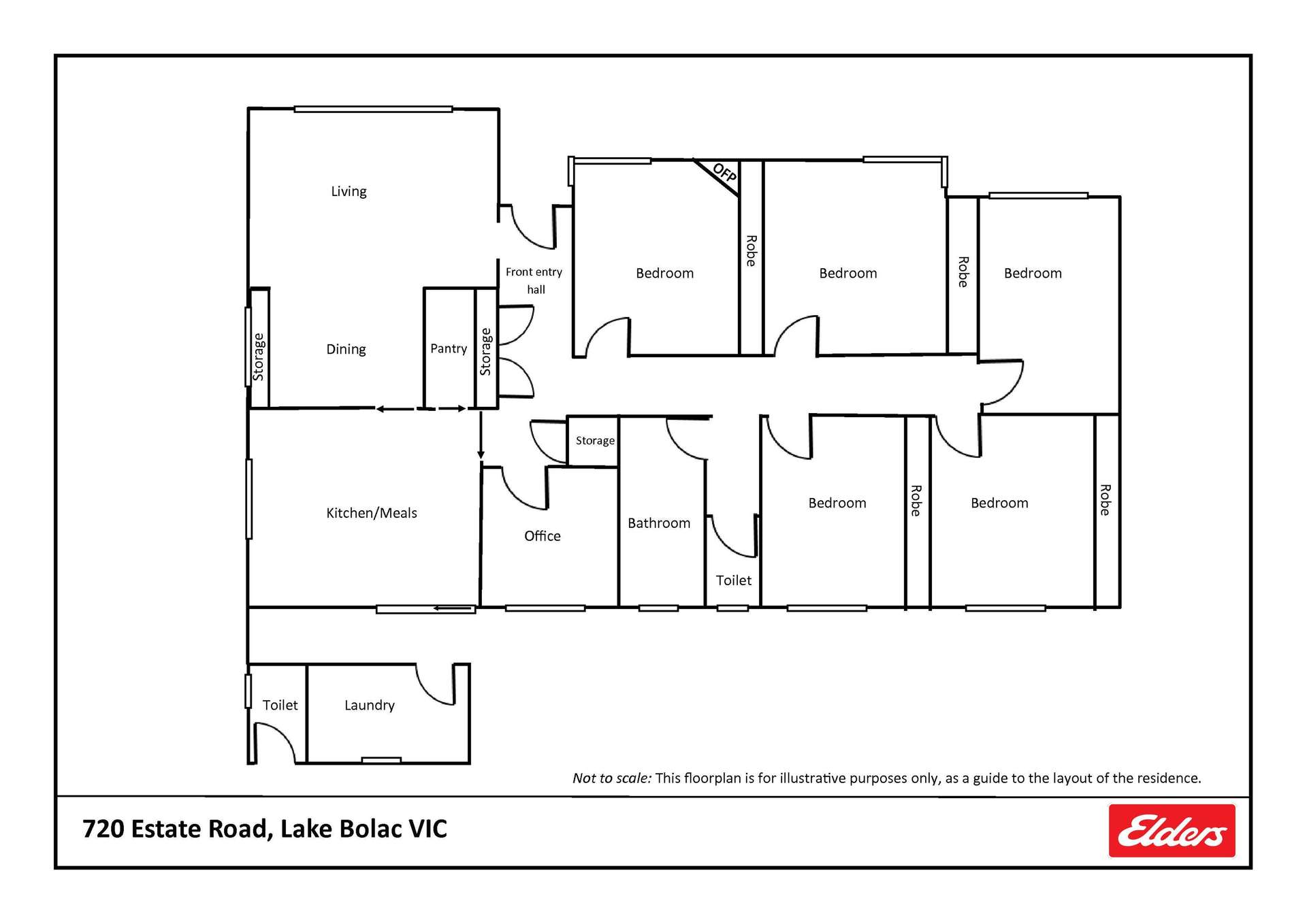 720 Estate Road, Lake Bolac For Sale by Farmbuy.com - floorplan 1