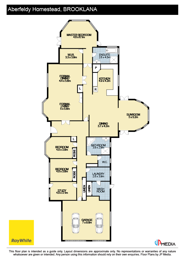"Aberfeldy"/174 Seccombes Road, Brooklana For Sale by Farmbuy.com - floorplan 1