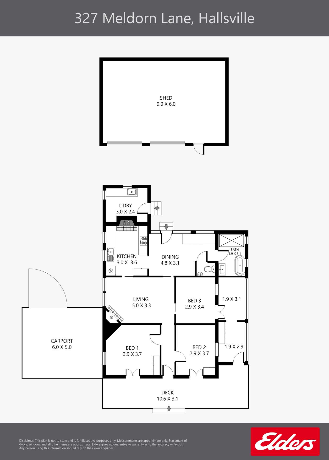 327 Meldorn Lane, Tamworth Auction by Farmbuy.com - floorplan 1