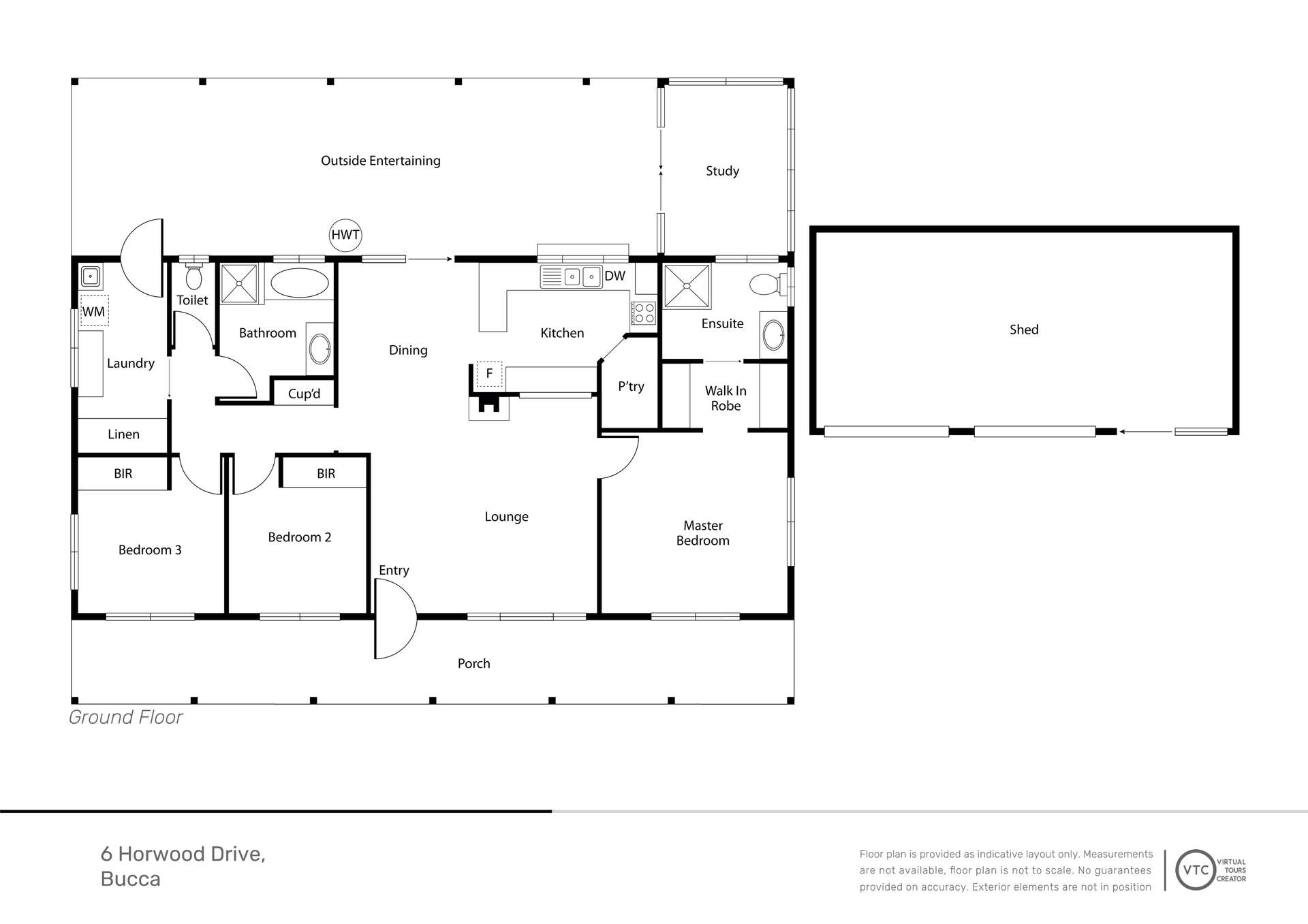6 Horwood Drive, Bucca For Sale by Farmbuy.com - floorplan 1