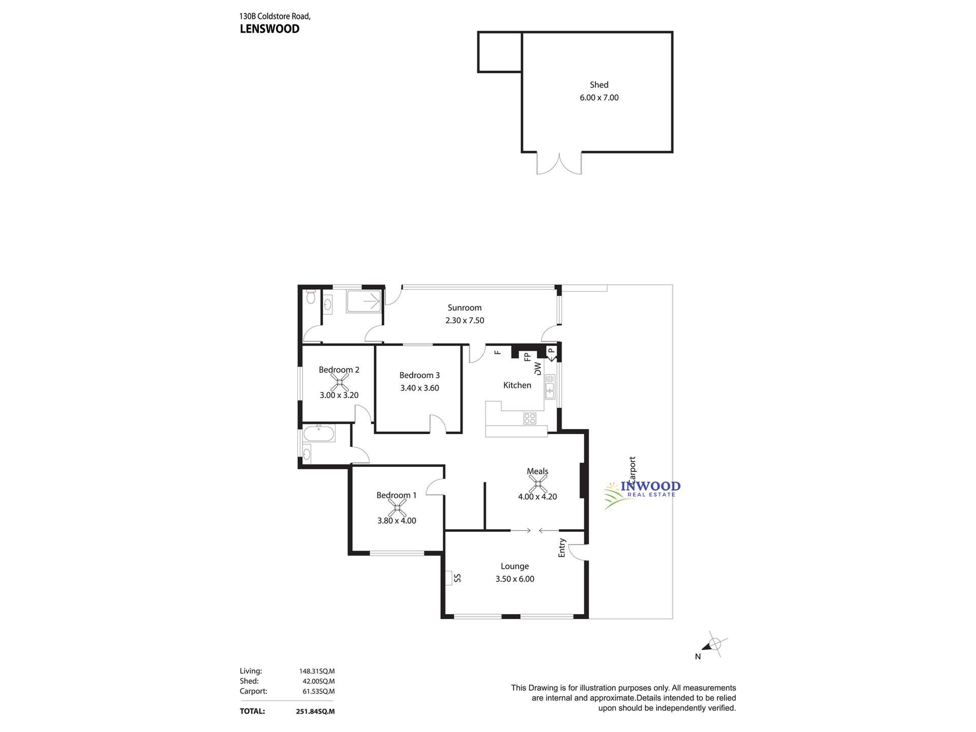 130A Coldstore Road, Lenswood For Sale by Farmbuy.com - floorplan 2