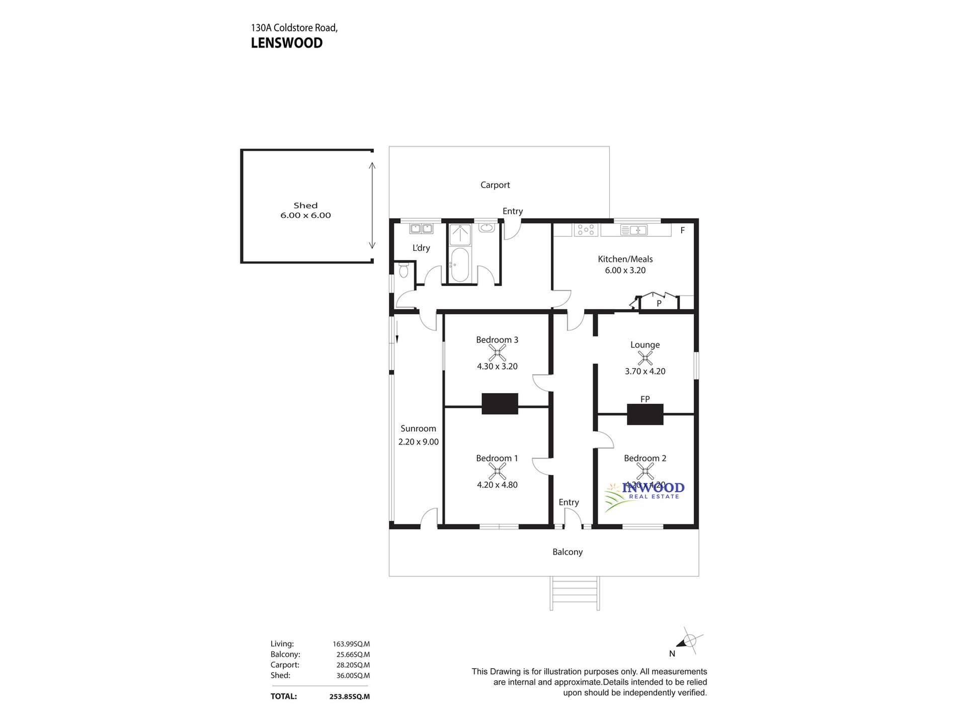 130A Coldstore Road, Lenswood For Sale by Farmbuy.com - floorplan 1