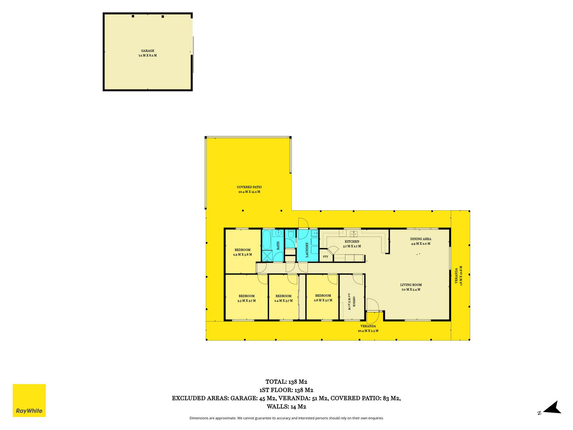 'Mungala' Murdinga-Murlong Road, Murlong For Sale by Farmbuy.com - floorplan 1