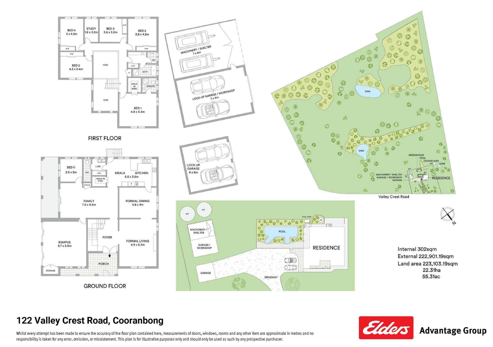 122 Valley Crest Road, Cooranbong Auction by Farmbuy.com - floorplan 1