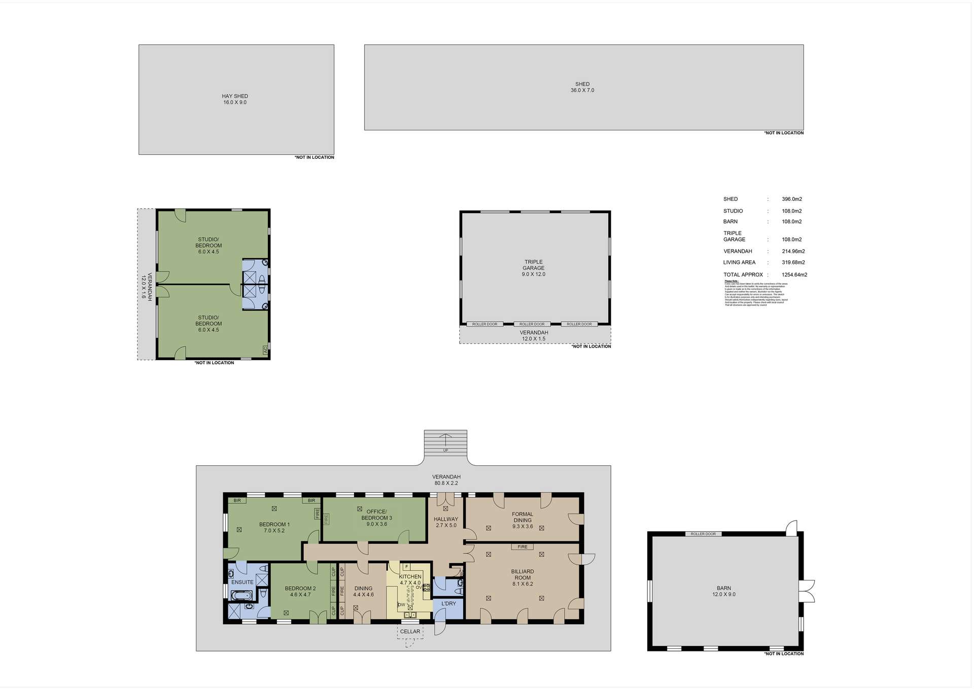 315 Bugle Range Road, Macclesfield For Sale by Farmbuy.com - floorplan 1