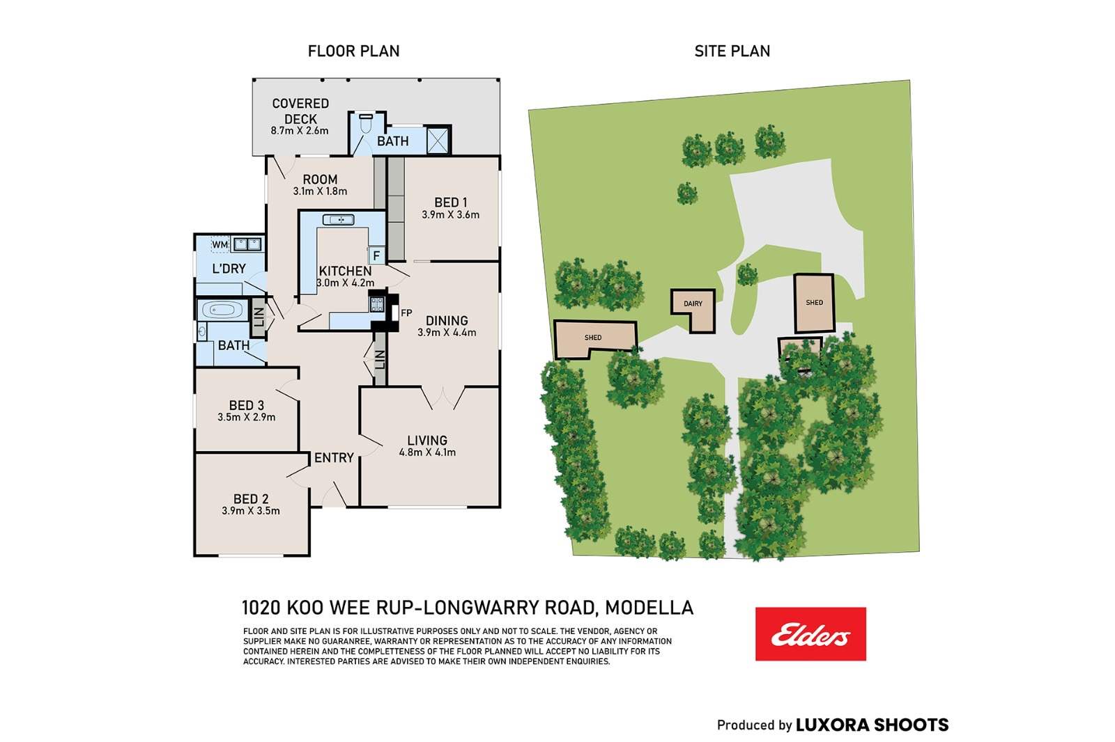 1020 Koo Wee Rup-Longwarry Rd, Modella For Sale by Farmbuy.com - floorplan 1