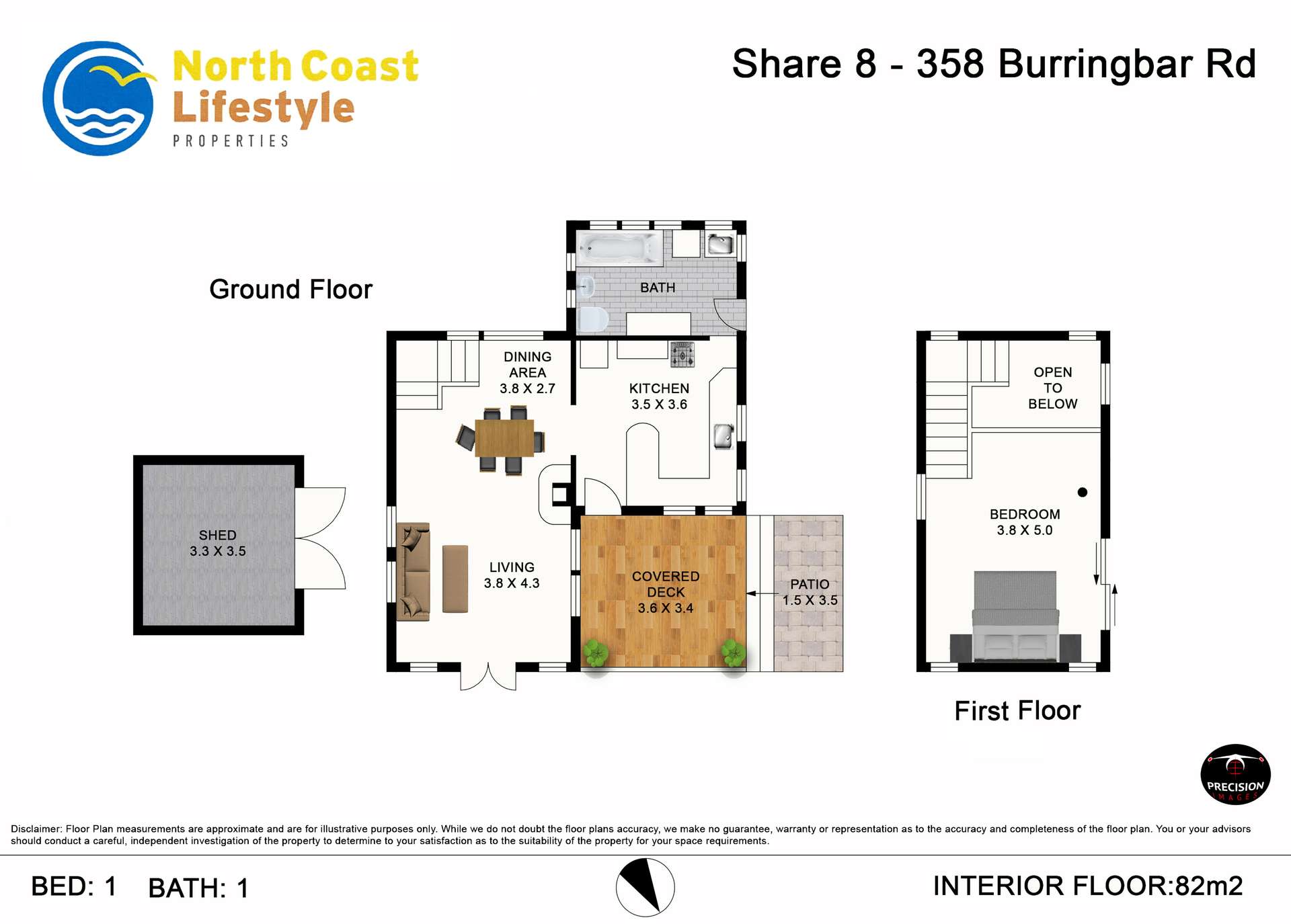 Share 8/358 Burringbar Road, Upper Burringbar For Sale by Farmbuy.com - floorplan 1