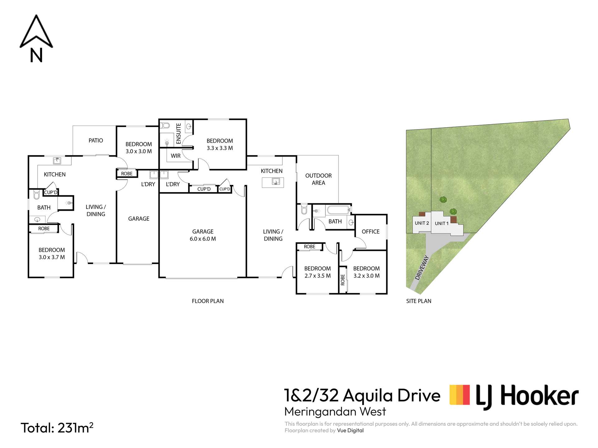 32 Aquila Drive, Meringandan West For Sale by Farmbuy.com - floorplan 1