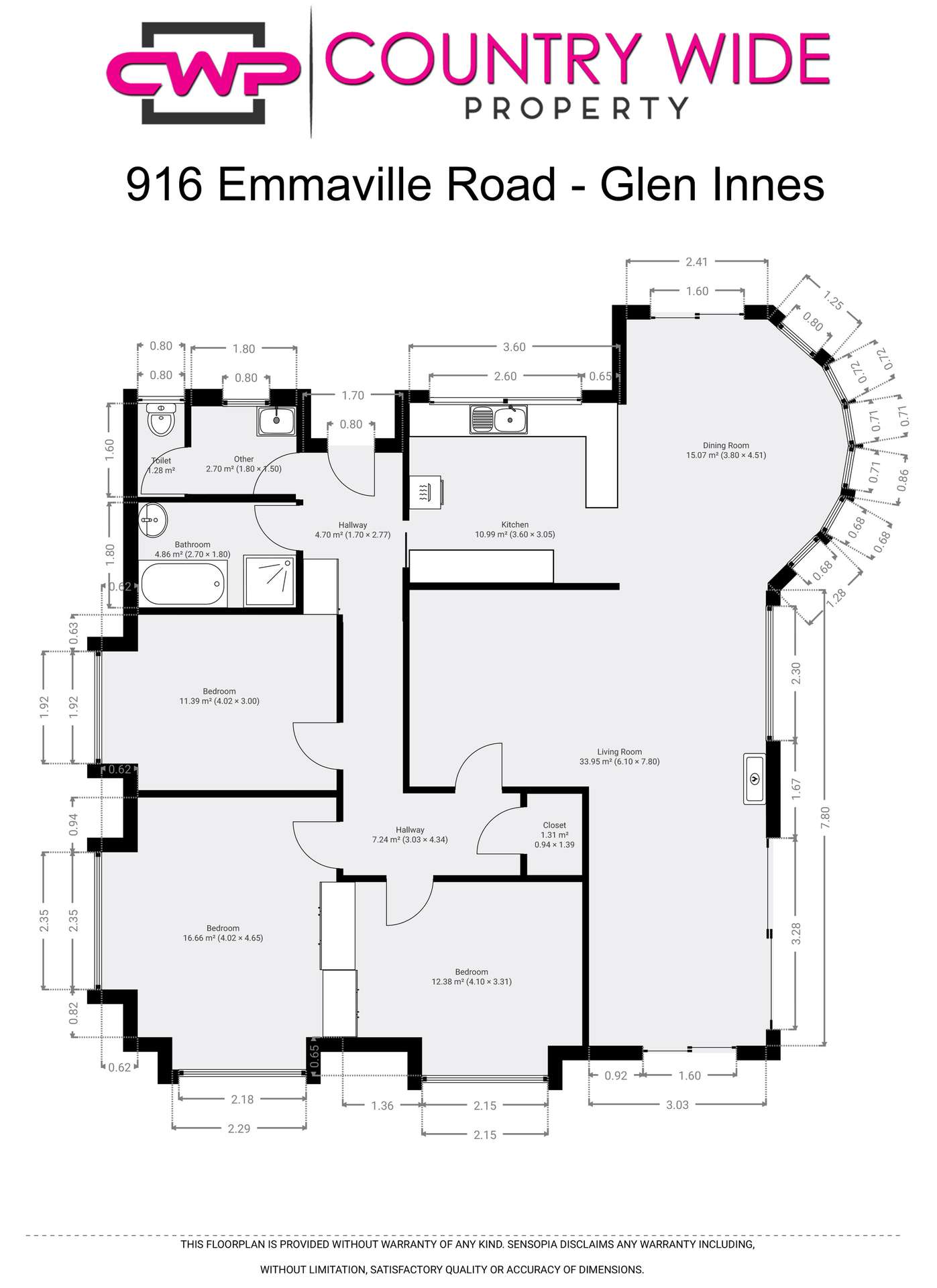 Lot Plain View, 916 Emmaville Road, Glen Innes For Sale by Farmbuy.com - floorplan 1