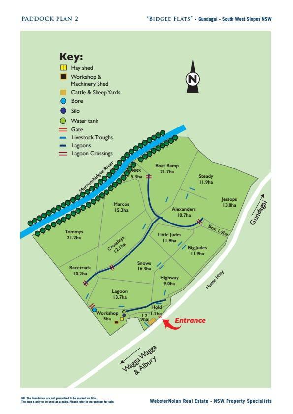 11 Edwardstown Road, South Gundagai Auction by Farmbuy.com - floorplan 1