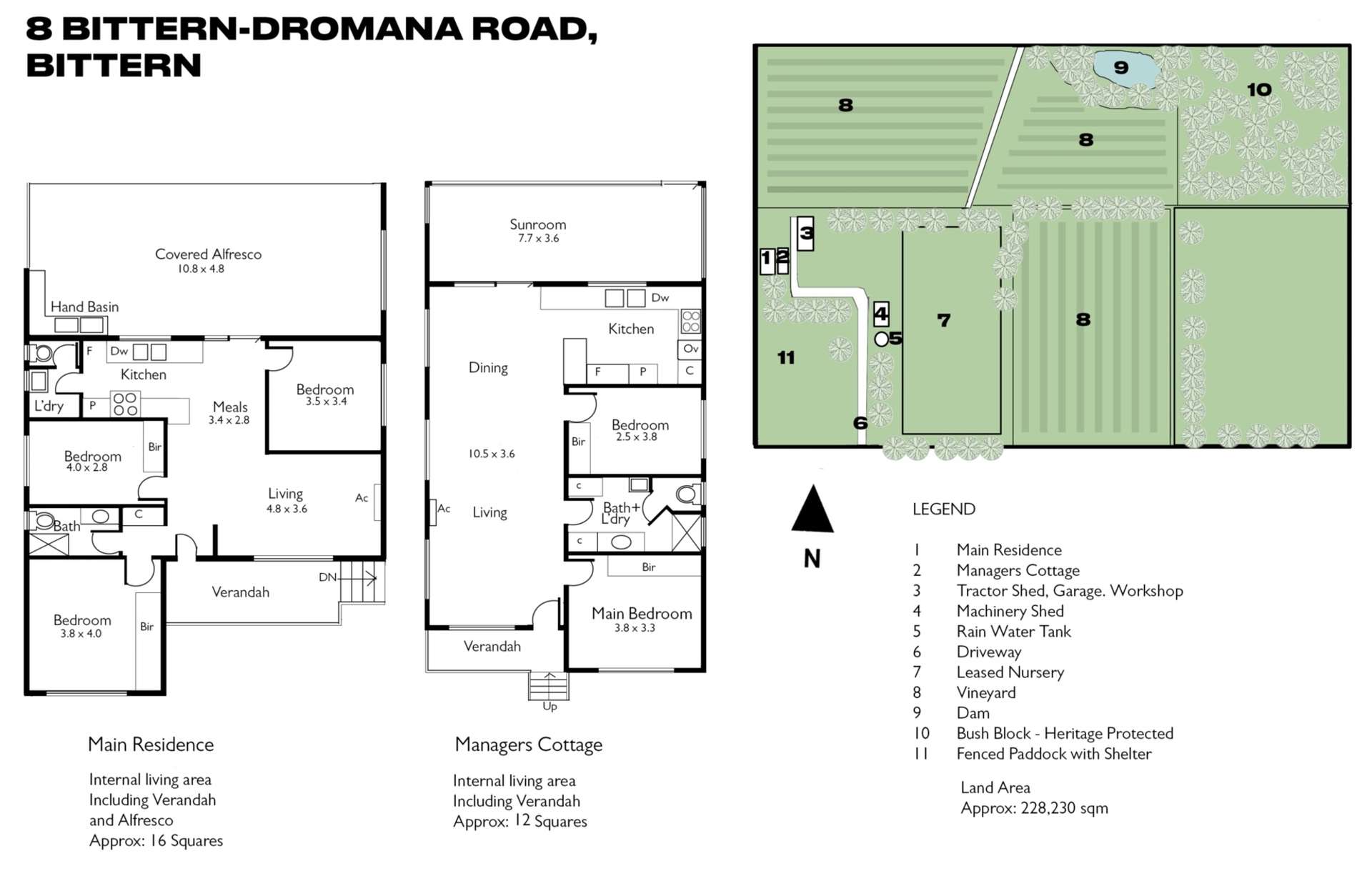 8 Bittern Dromana Road, Bittern For Sale by Farmbuy.com - floorplan 1
