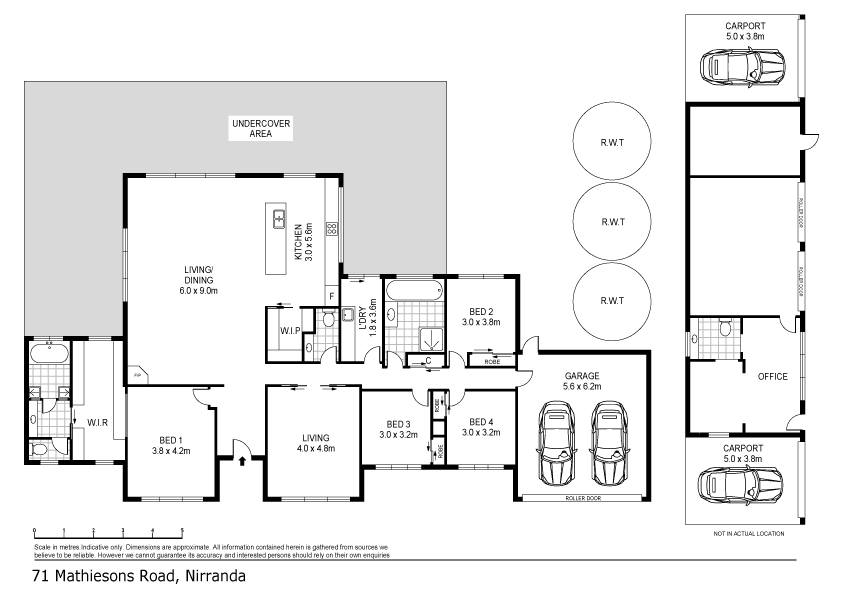 71 Mathiesons Road, Nirranda For Sale by Farmbuy.com - floorplan 1