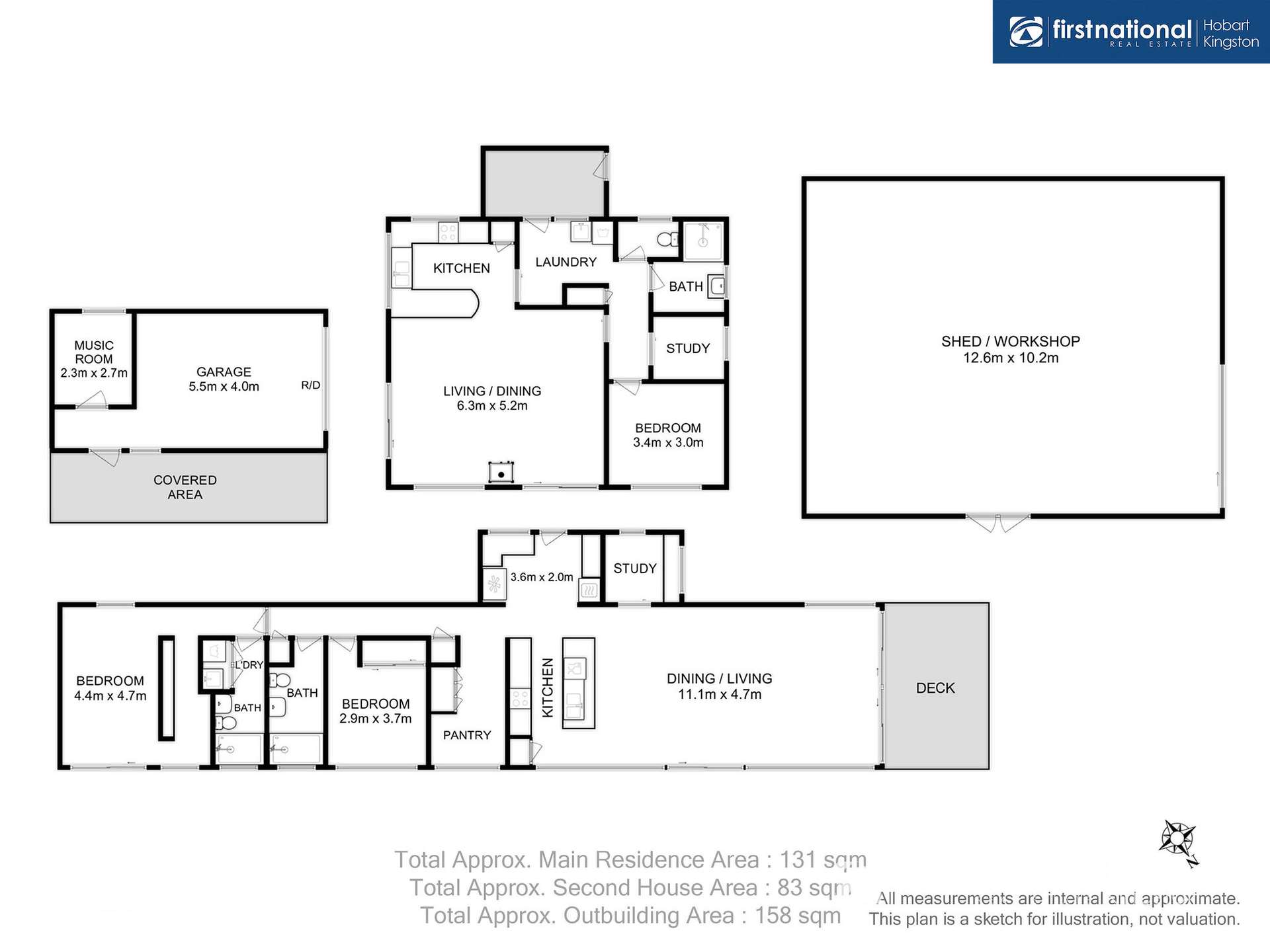 15 Honeys Road, Flowerpot For Sale by Farmbuy.com - floorplan 1