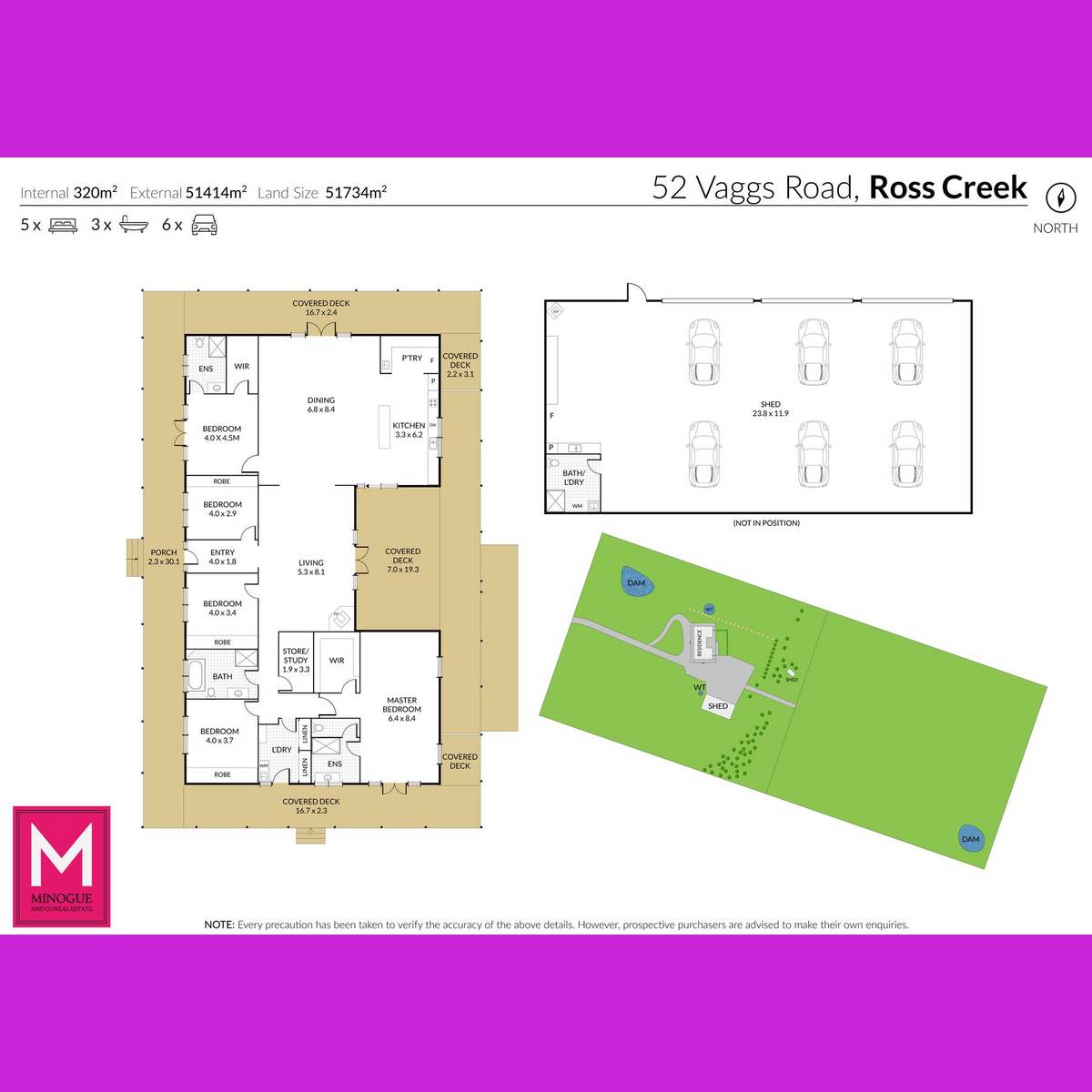52 Vaggs Road, Ross Creek For Sale by Farmbuy.com - floorplan 1