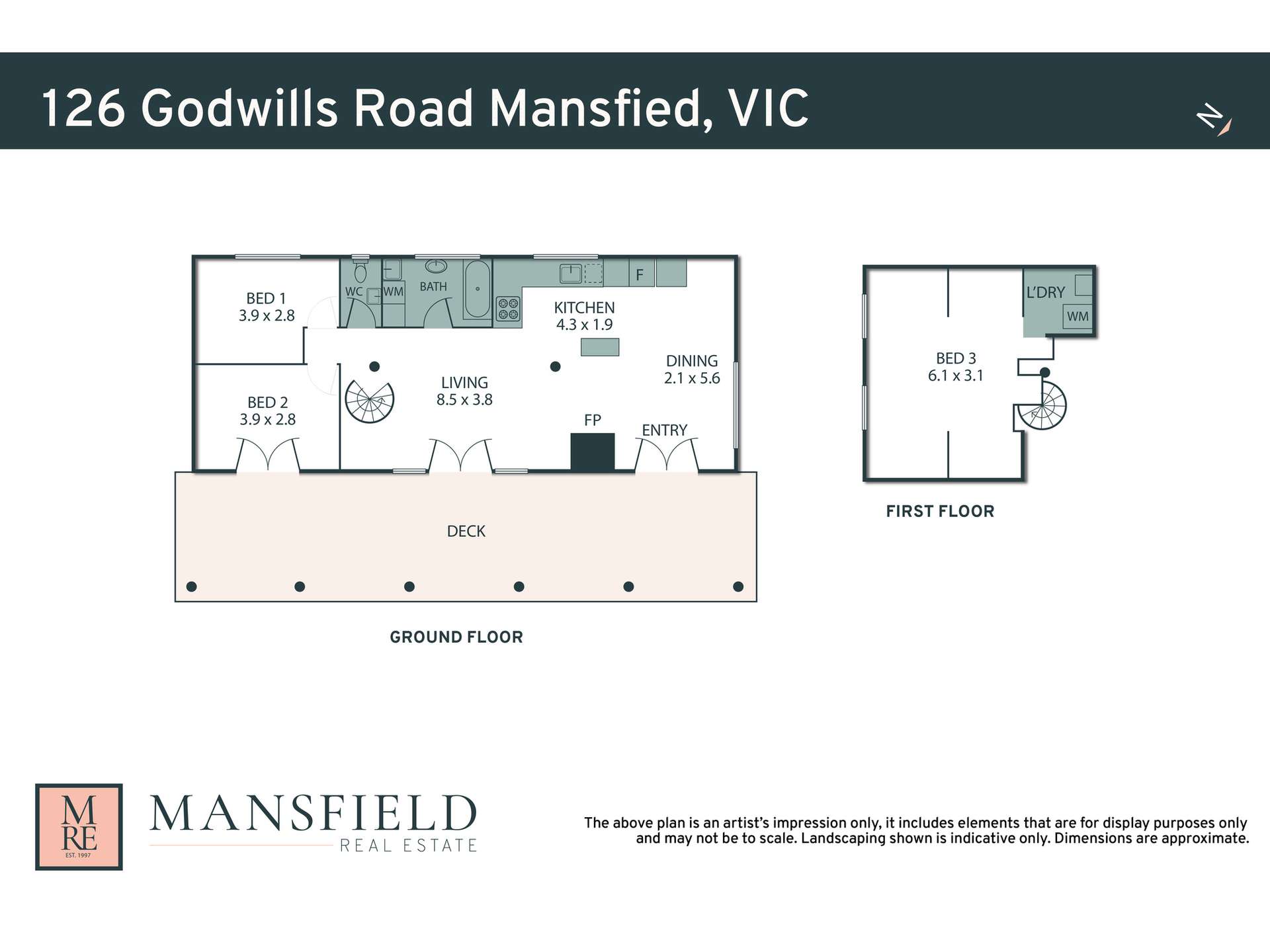 126 Godwills Road, Mansfield For Sale by Farmbuy.com - floorplan 1