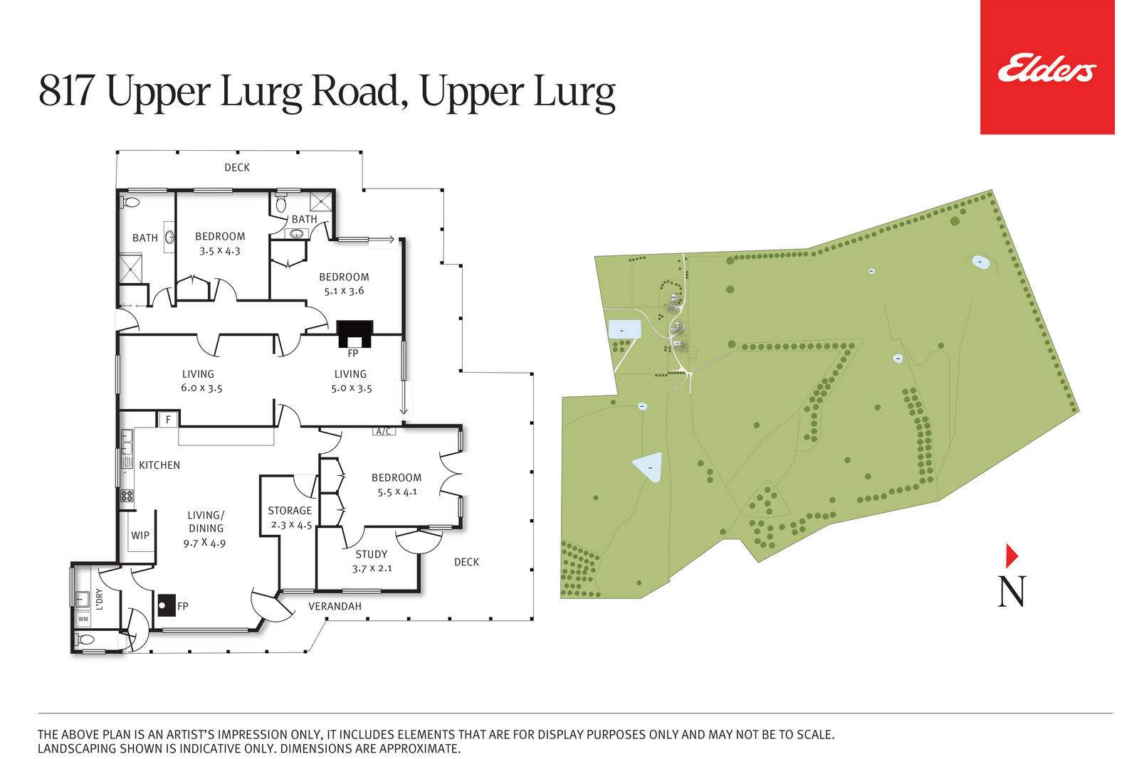 817 Upper Lurg Road, Upper Lurg For Sale by Farmbuy.com - floorplan 1