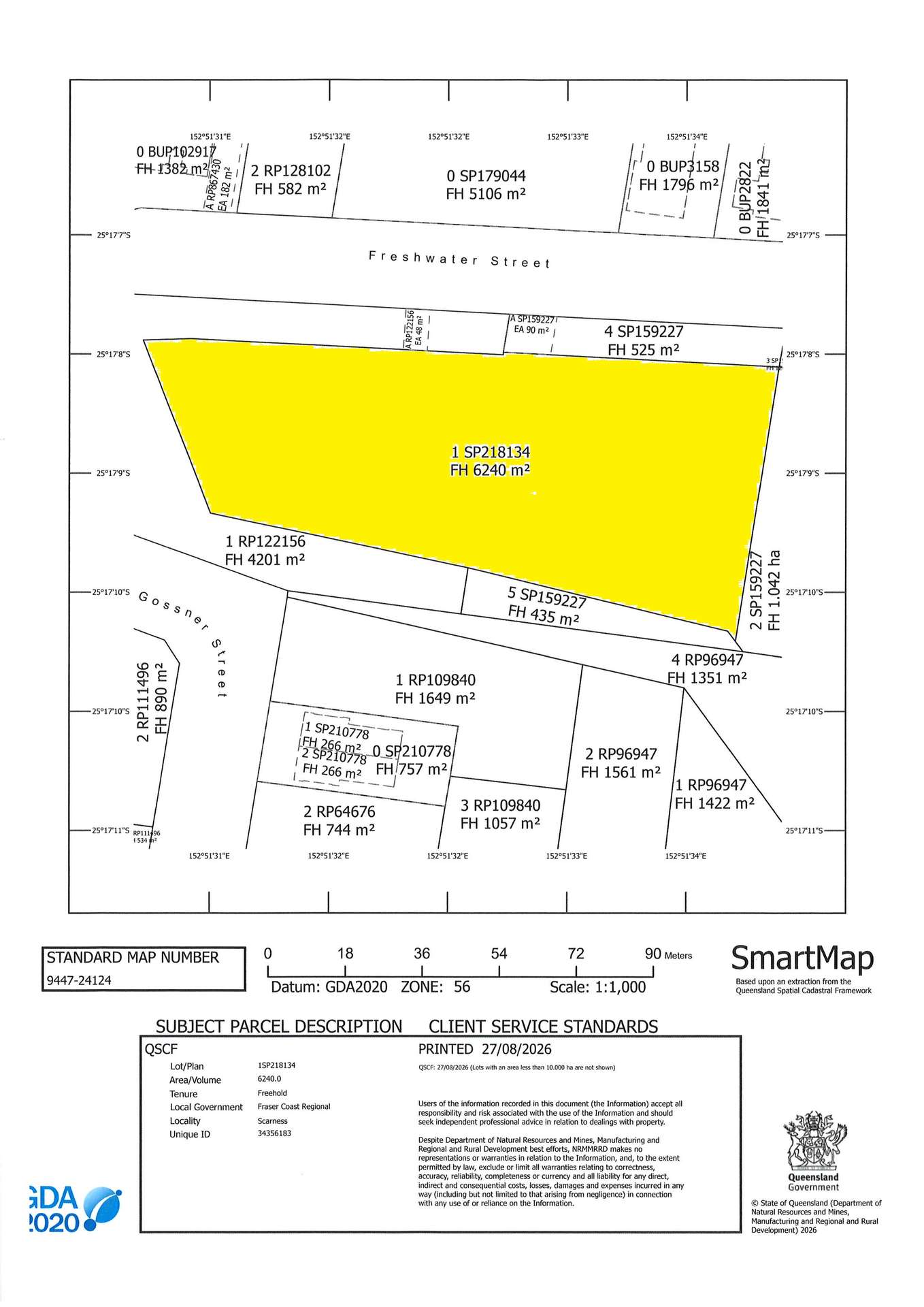 47 Freshwater Street, Scarness For Sale by Farmbuy.com - floorplan 1