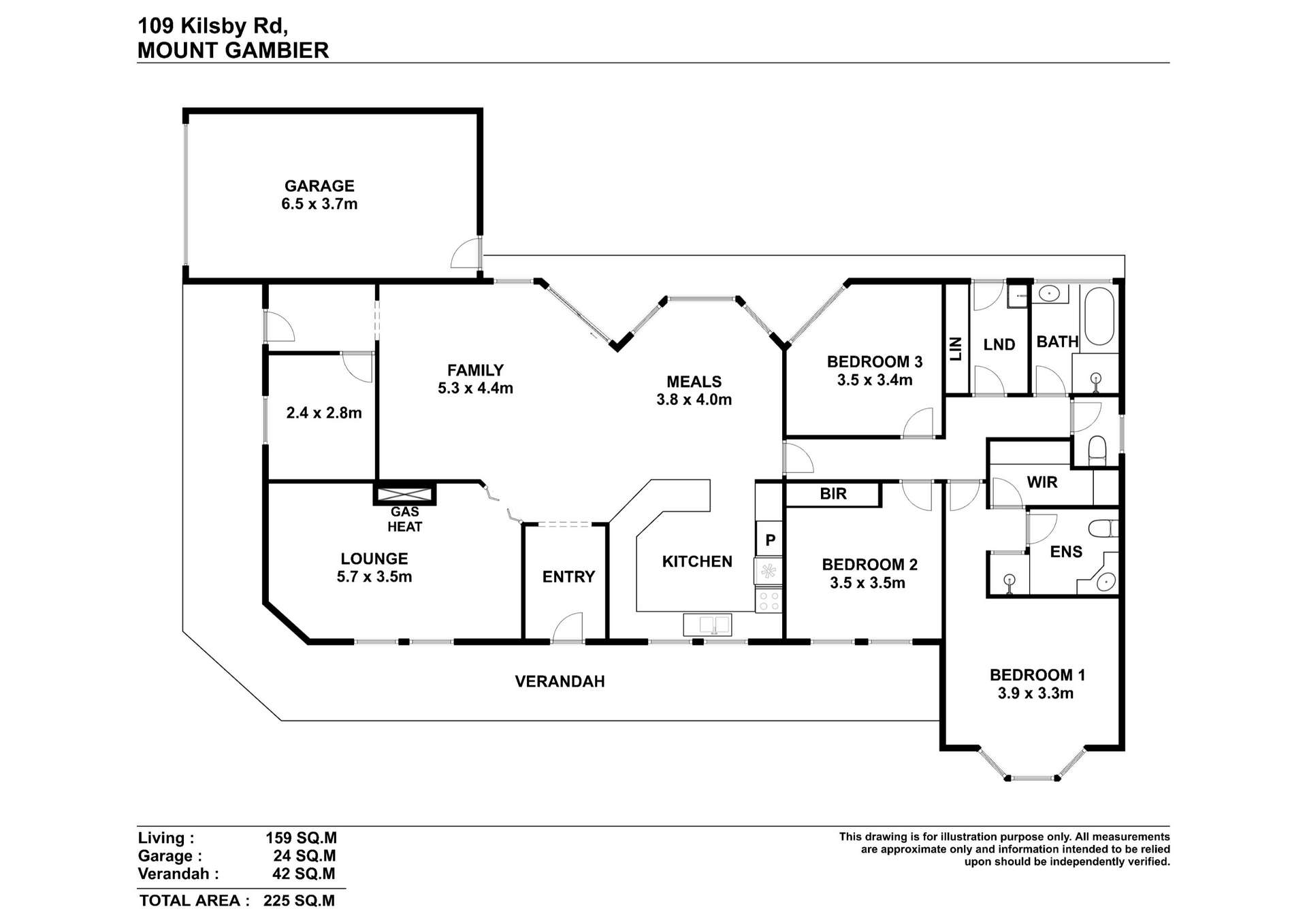 109 Kilsby Road, Moorak Auction by Farmbuy.com - floorplan 1