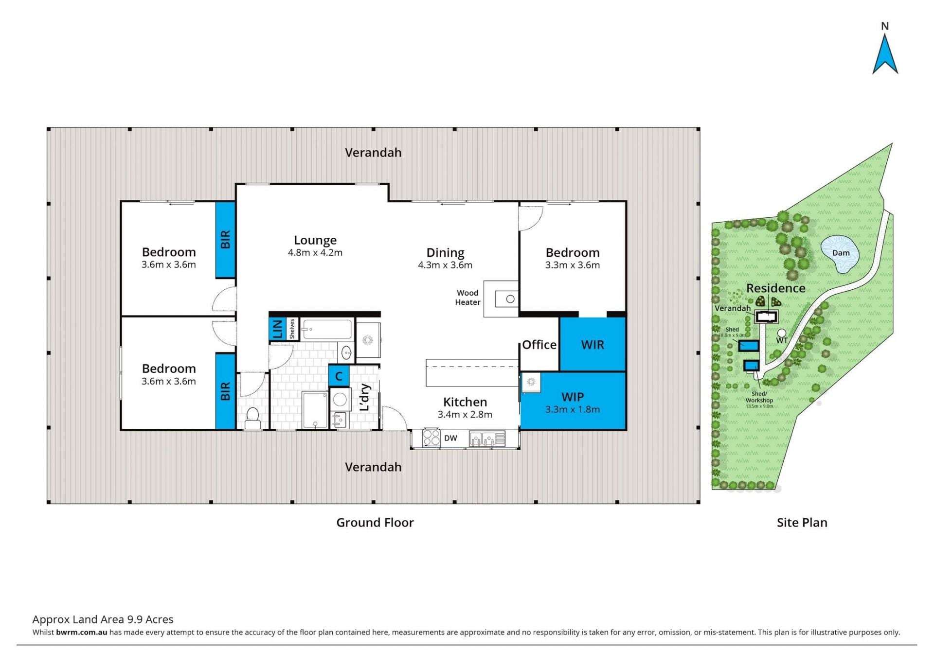 6/209 Timboon-Curdievale Road, Timboon For Sale by Farmbuy.com - floorplan 1