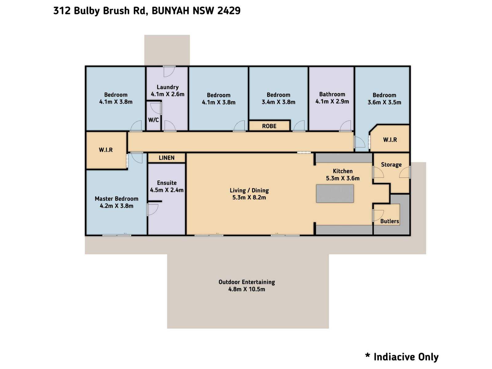 312 Bulby Brush Road, Bunyah For Sale by Farmbuy.com - floorplan 1