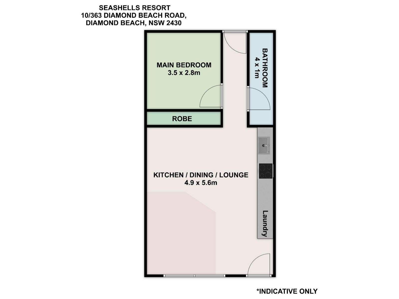A10/363 Diamond Beach Road, Diamond Beach For Sale by Farmbuy.com - floorplan 1
