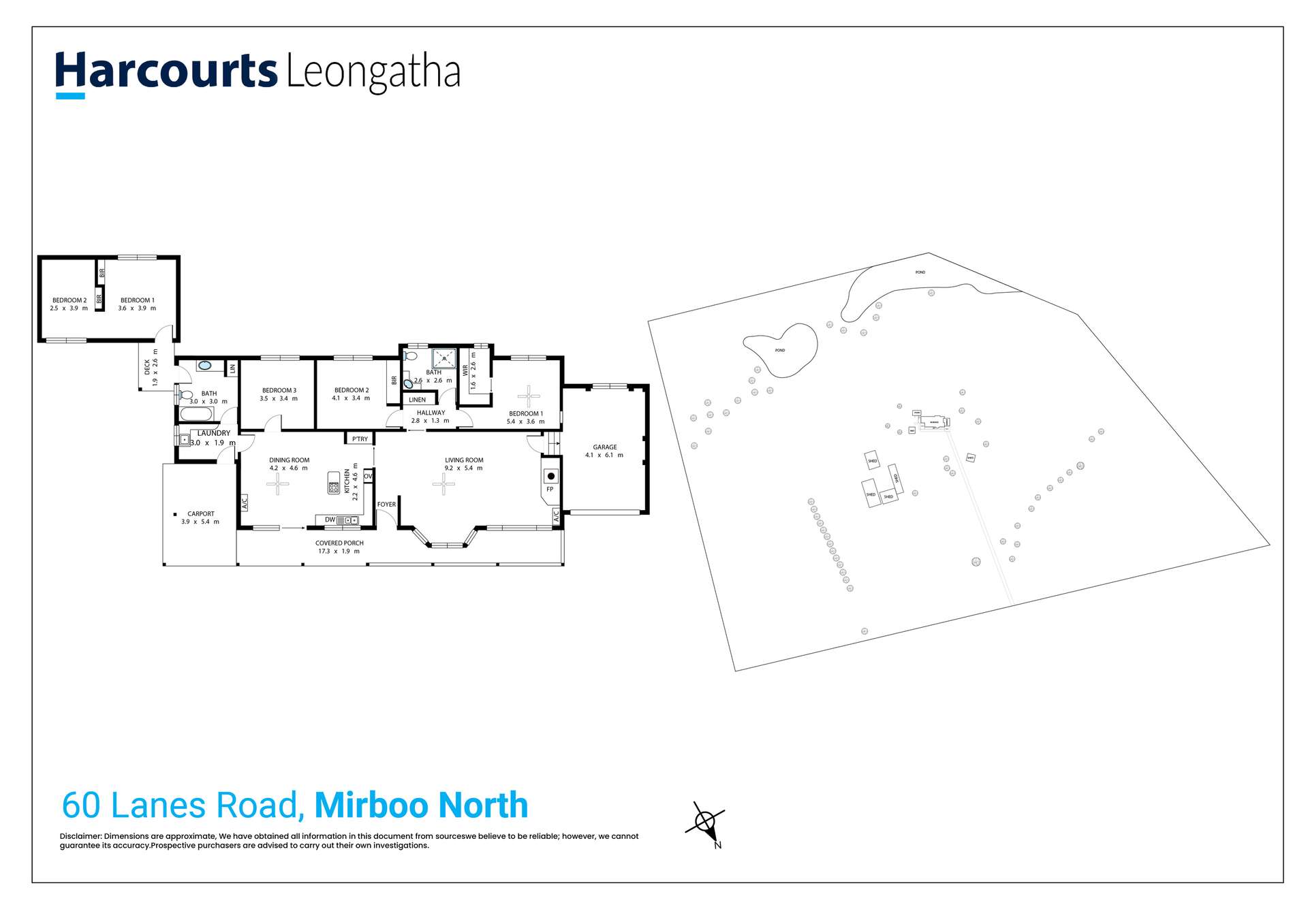 Lot 1, 60 Lanes Road, Mirboo North For Sale by Farmbuy.com - floorplan 1