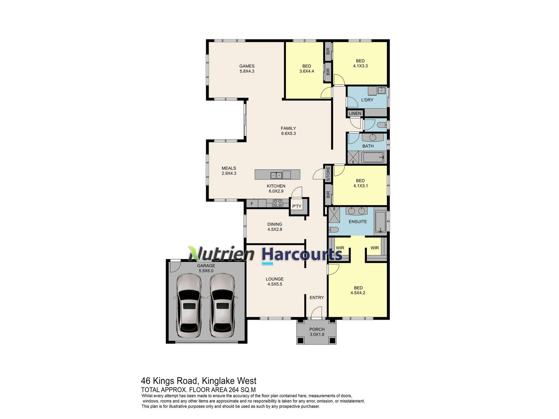 46 Kings Road, Kinglake West For Sale by Farmbuy.com - floorplan 2