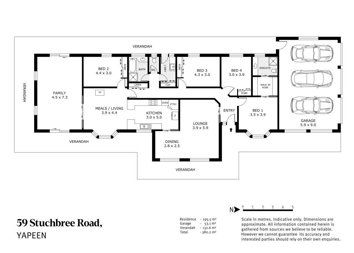 59 Stuchbree Road, Yapeen For Sale by Farmbuy.com - floorplan 1