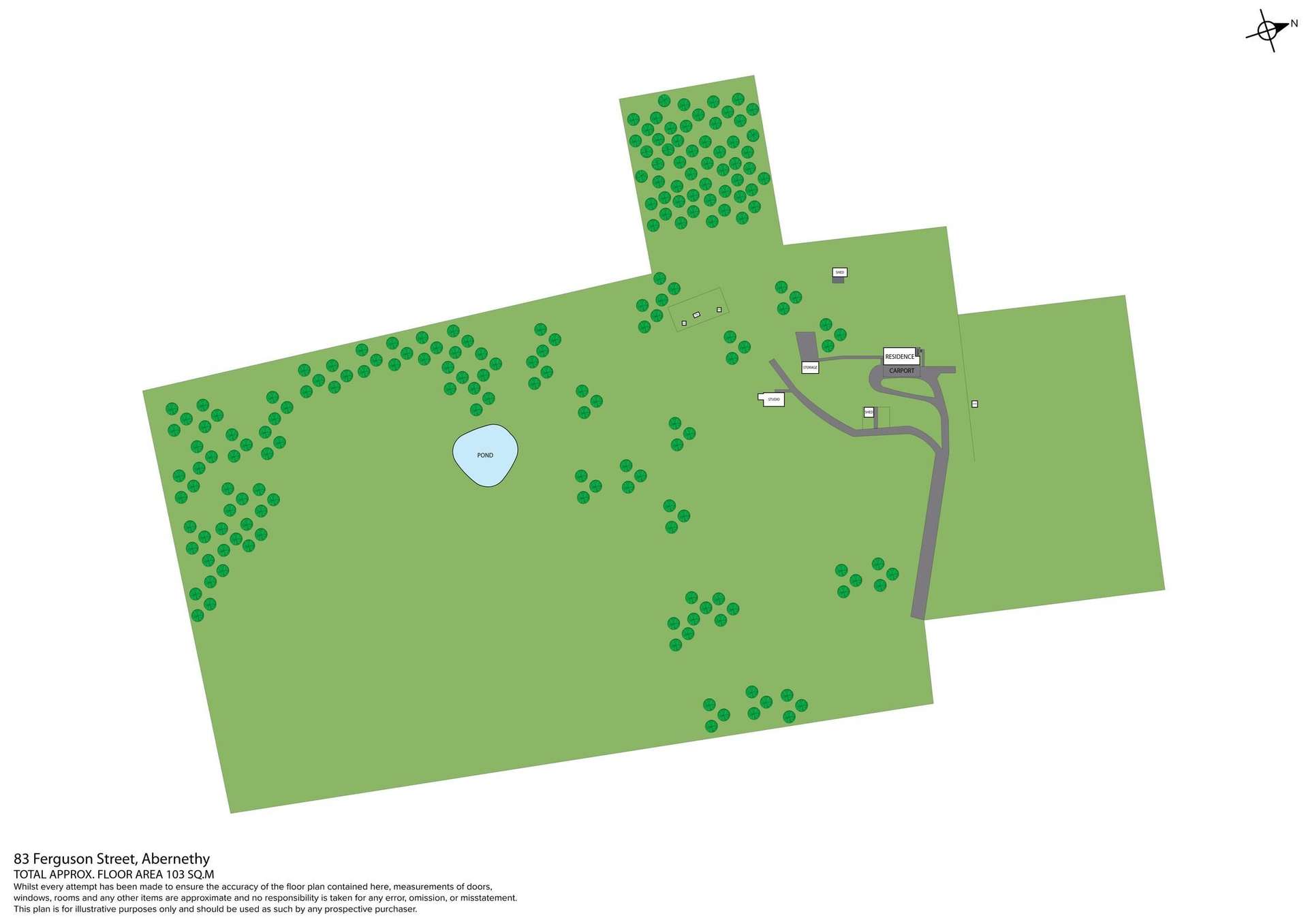 83 Ferguson Street, Abernethy For Sale by Farmbuy.com - floorplan 2