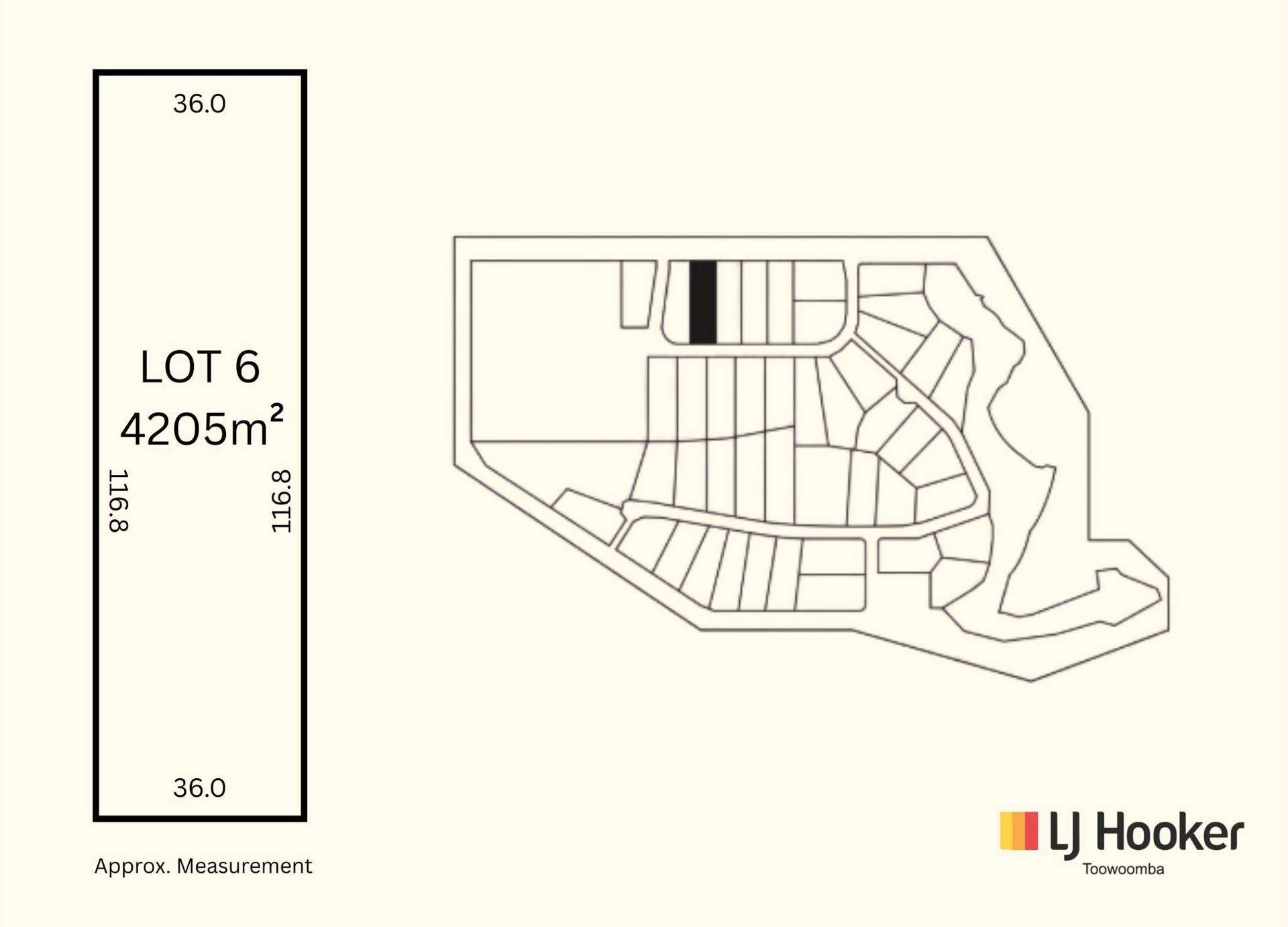Lot 6 Wingspan Street, Meringandan West For Sale by Farmbuy.com - floorplan 1