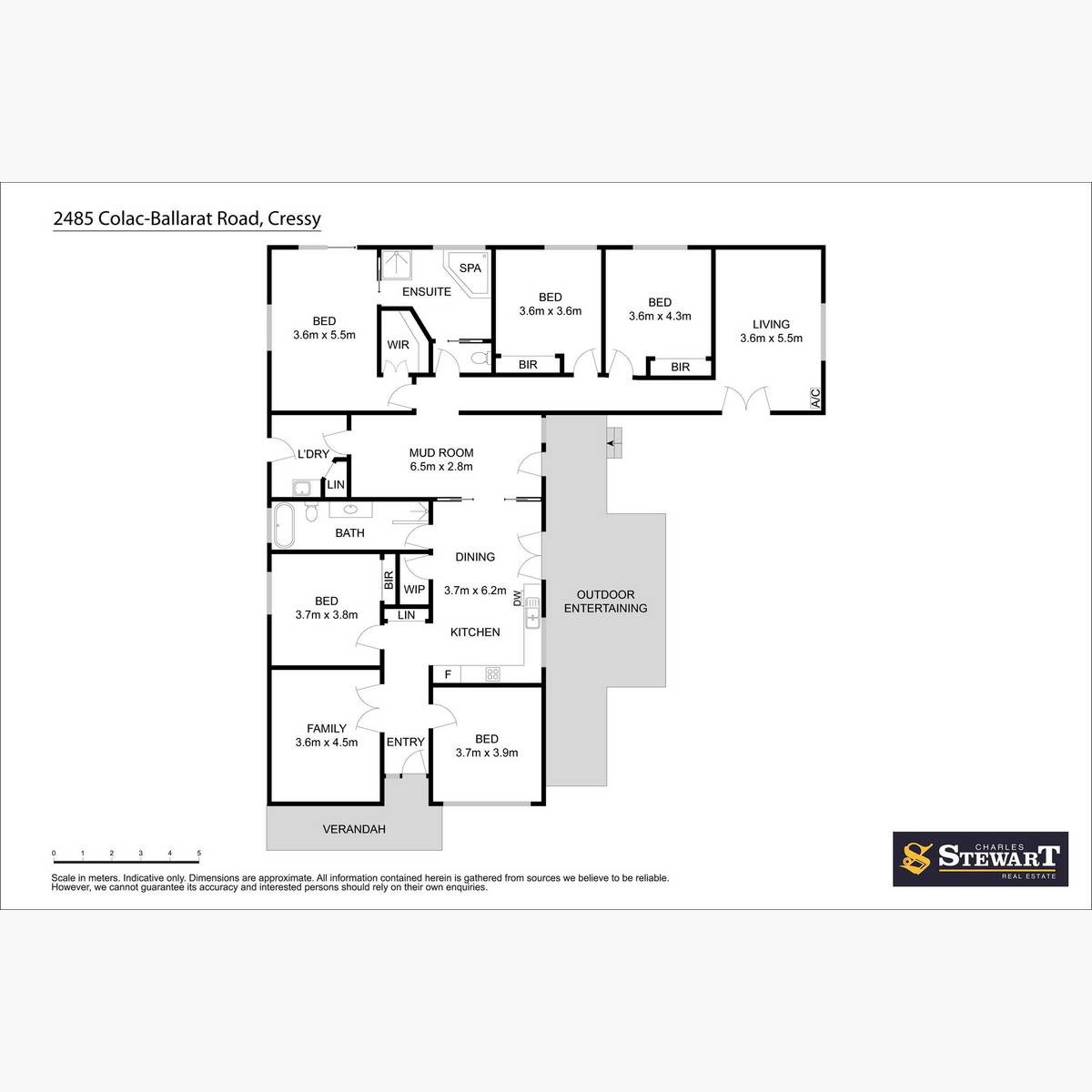 2485 Colac - Ballarat Road, Weering For Sale by Farmbuy.com - floorplan 1