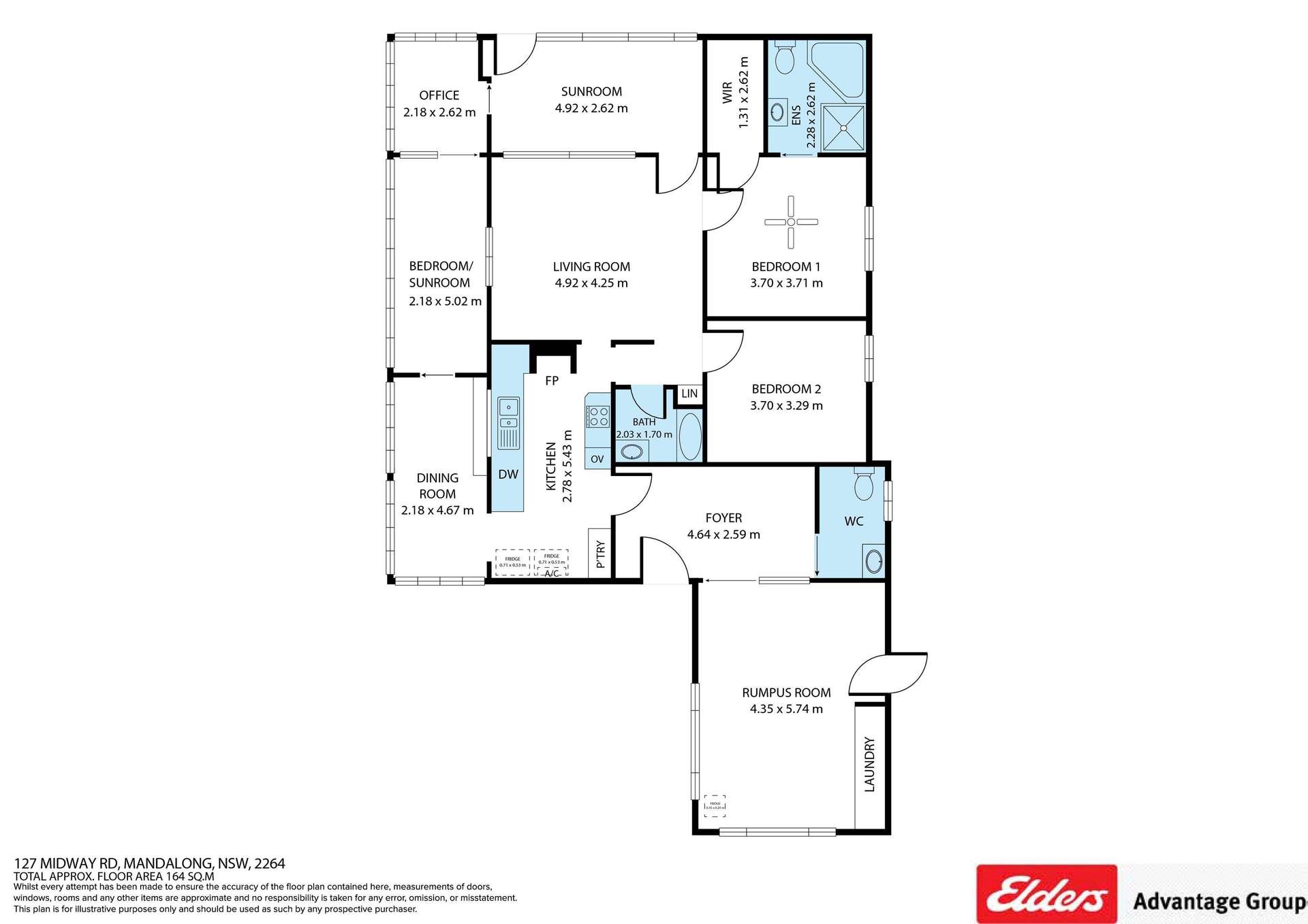 127 Midway Road, Mandalong Auction by Farmbuy.com - floorplan 1