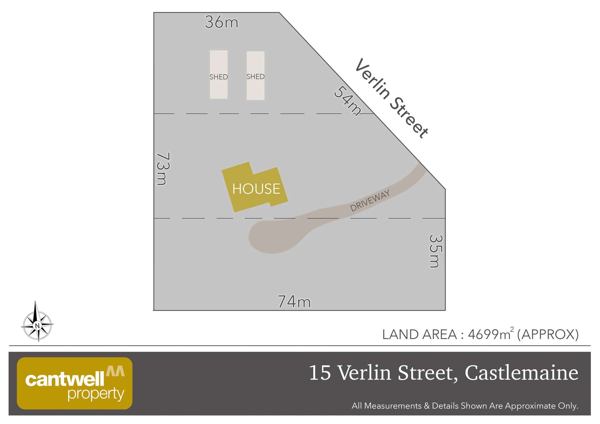 15 Verlin Street, Castlemaine For Sale by Farmbuy.com - floorplan 2